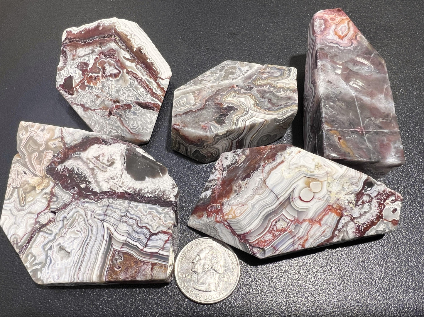 Crazy Lace Banded Agate Free Form