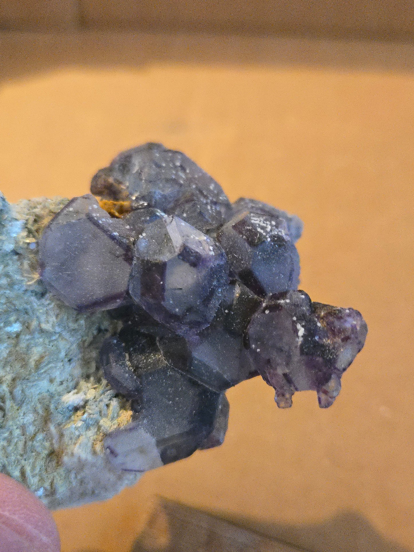 Fluorite, Schorl Tourmaline, Cluster