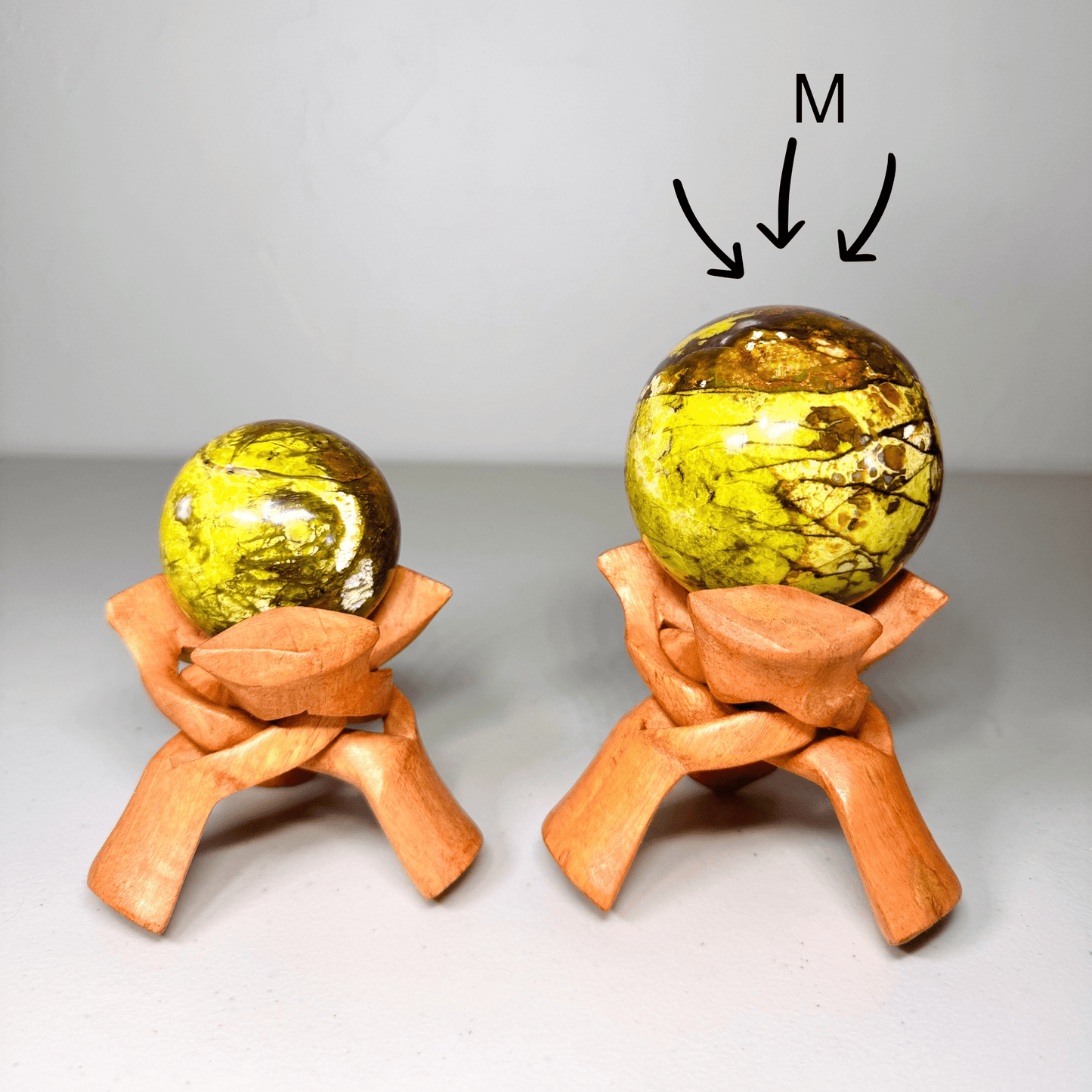 Green Opal Sphere - RARE