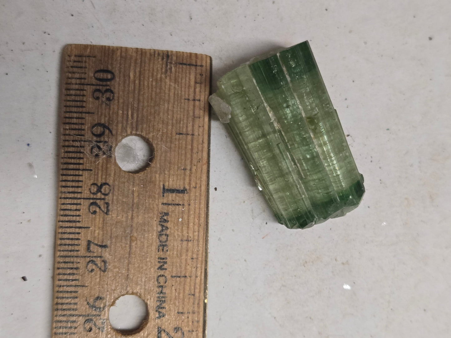 Green Tourmaline Crystal – Natural Specimen from Afghanistan