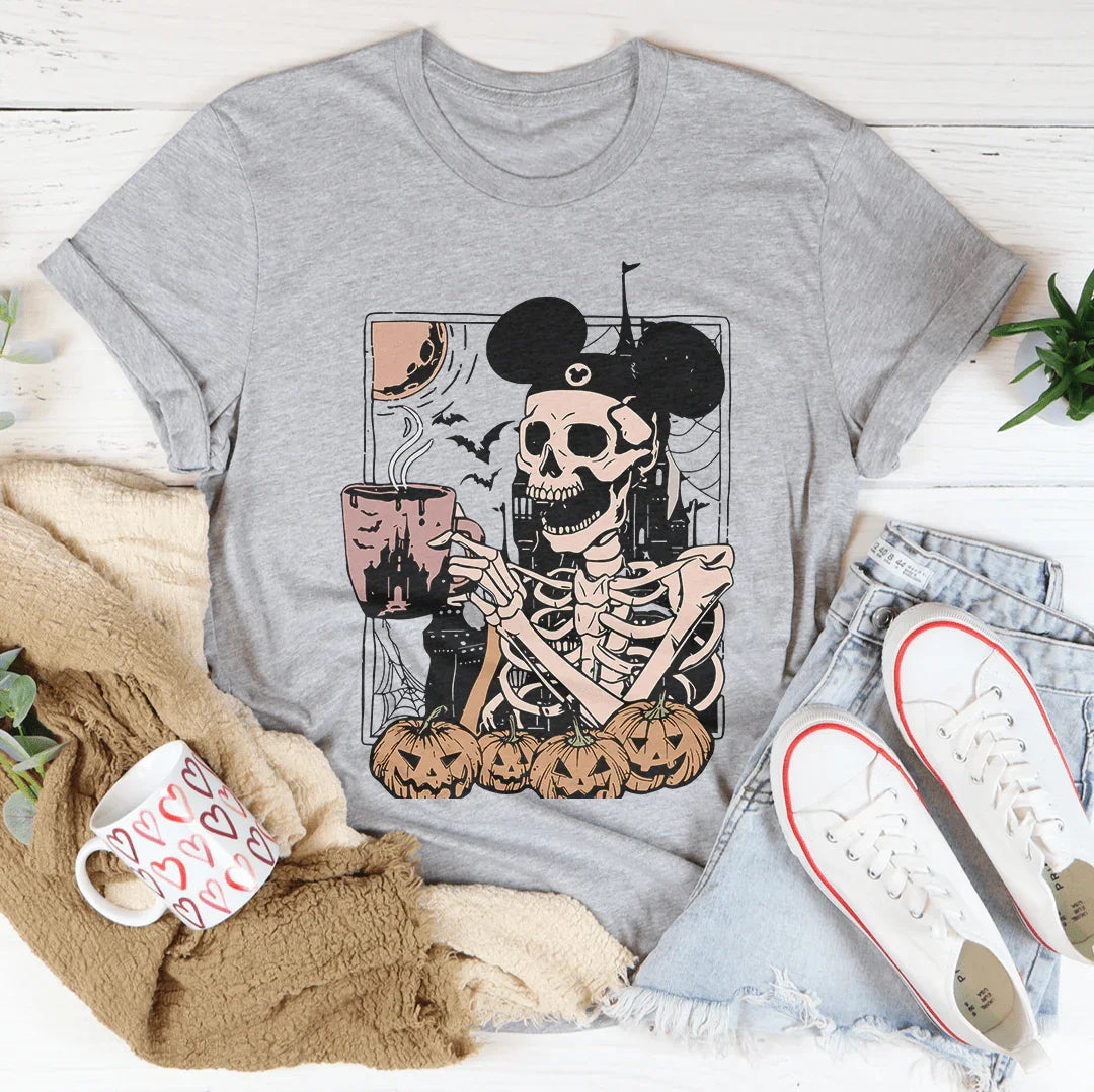 Halloween Skeleton Mouse Ears - tshirt