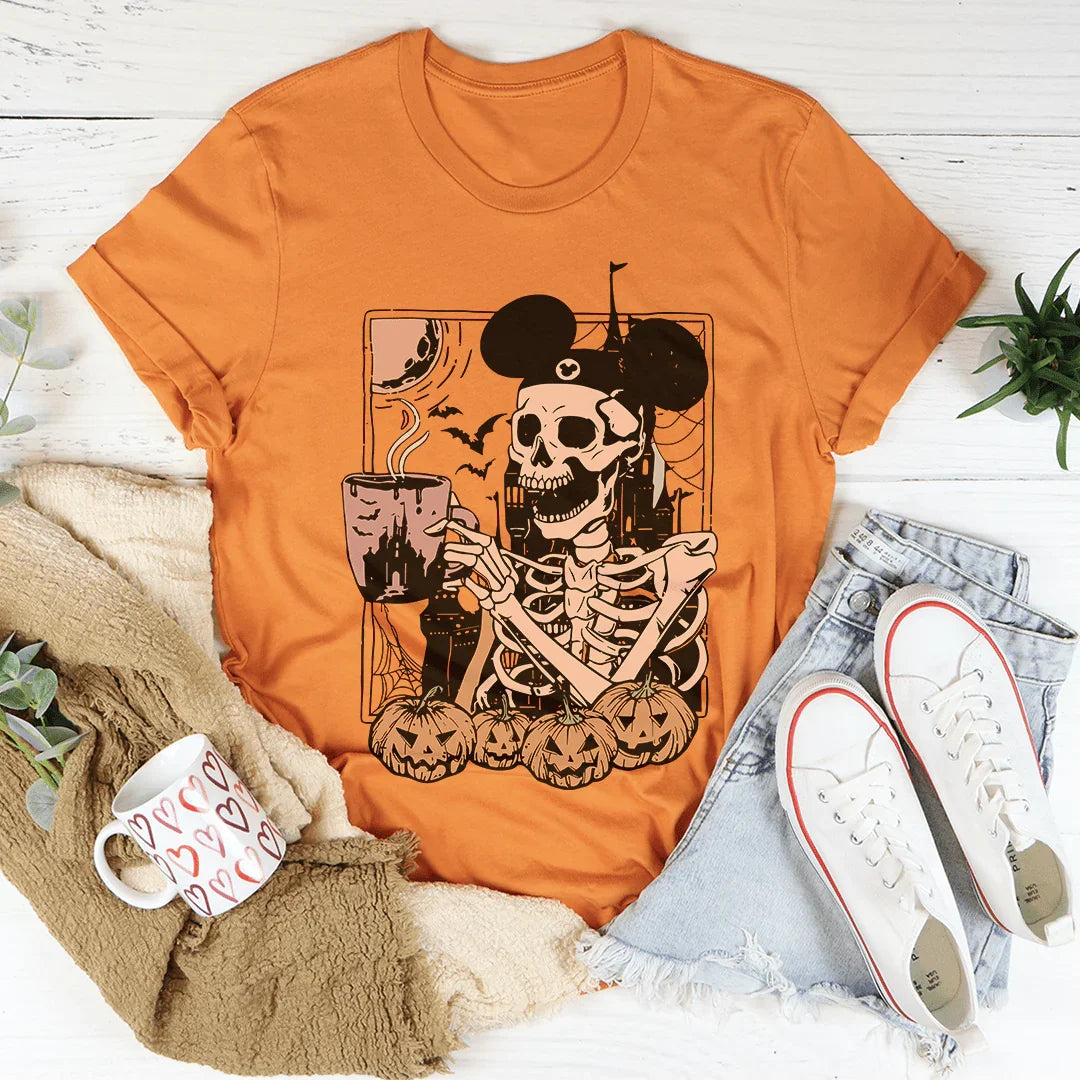 Halloween Skeleton Mouse Ears - tshirt