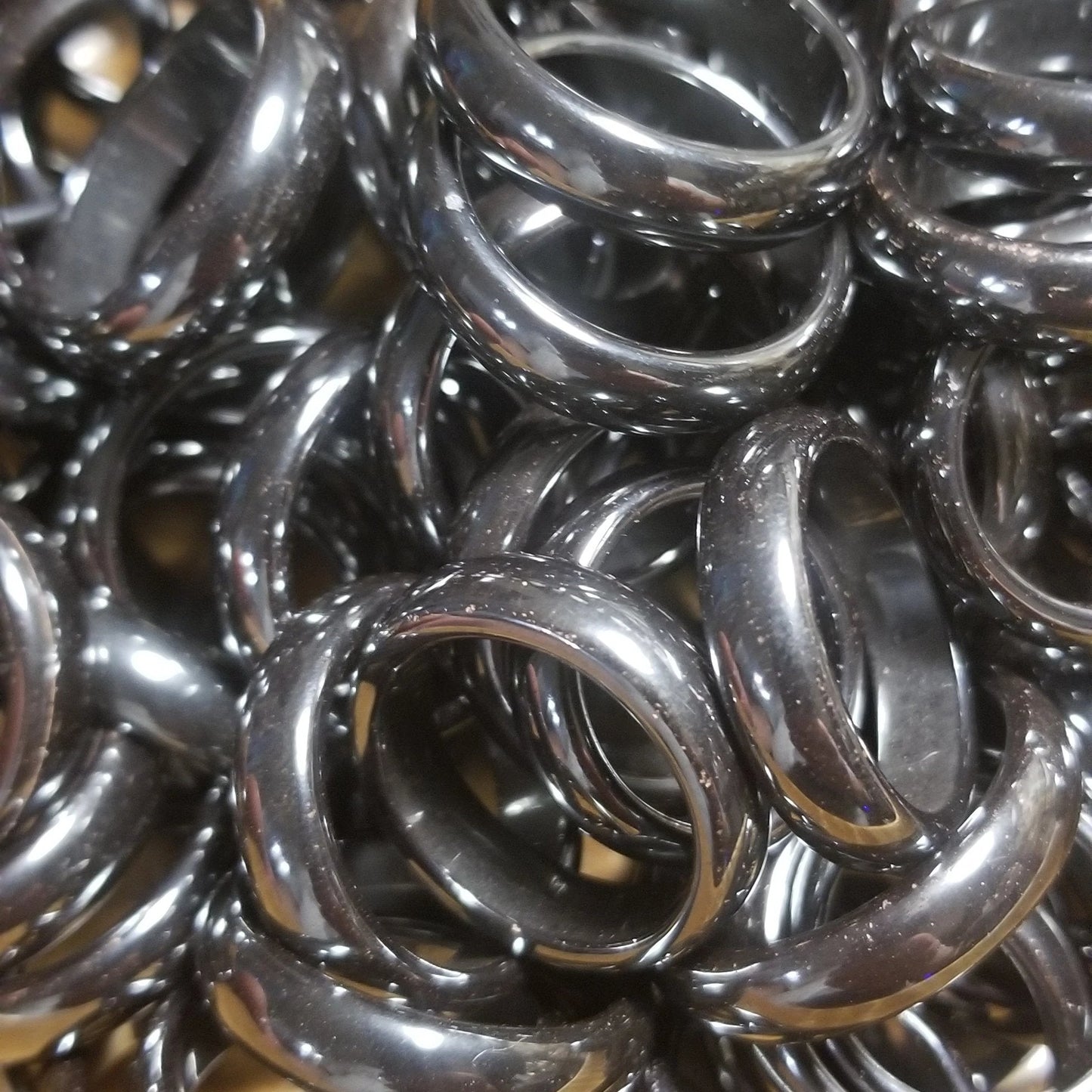 Hematite Ring in Various Sizes - Stylish and Unique Gemstone Jewelry by High Ho Gems