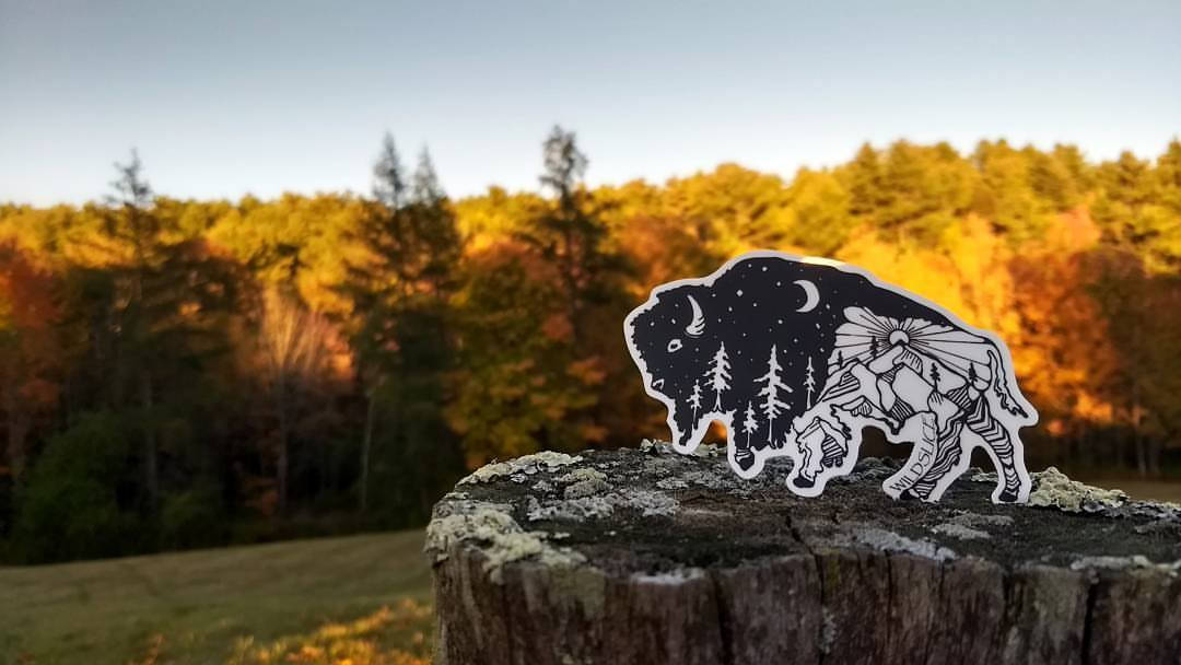 Night and Day Buffalo stickers