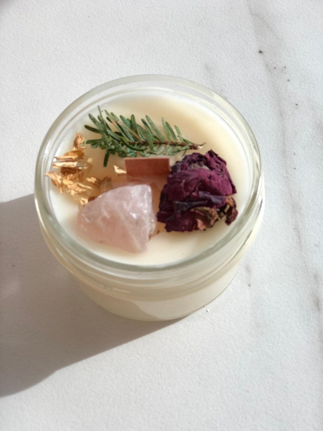 Fertility candle / crystal candle