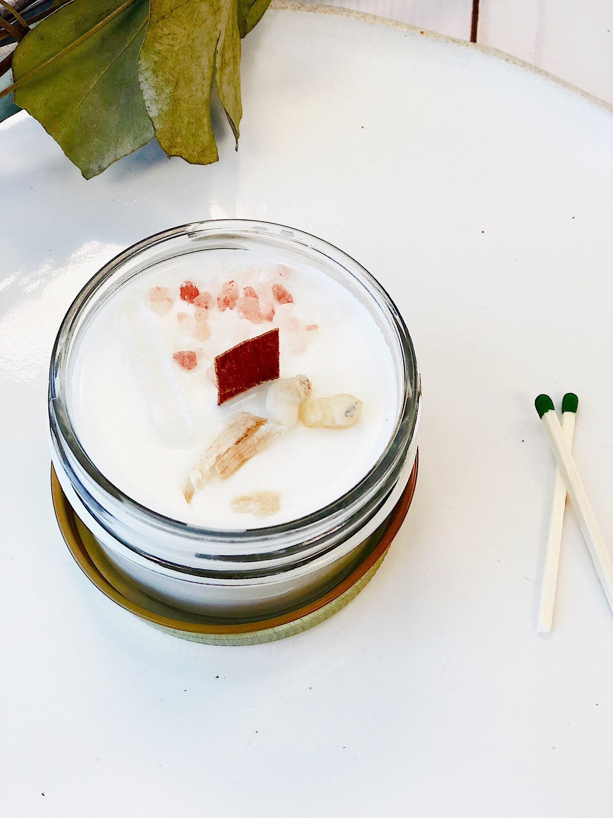 Space Clearing Candle/ Intention Candle