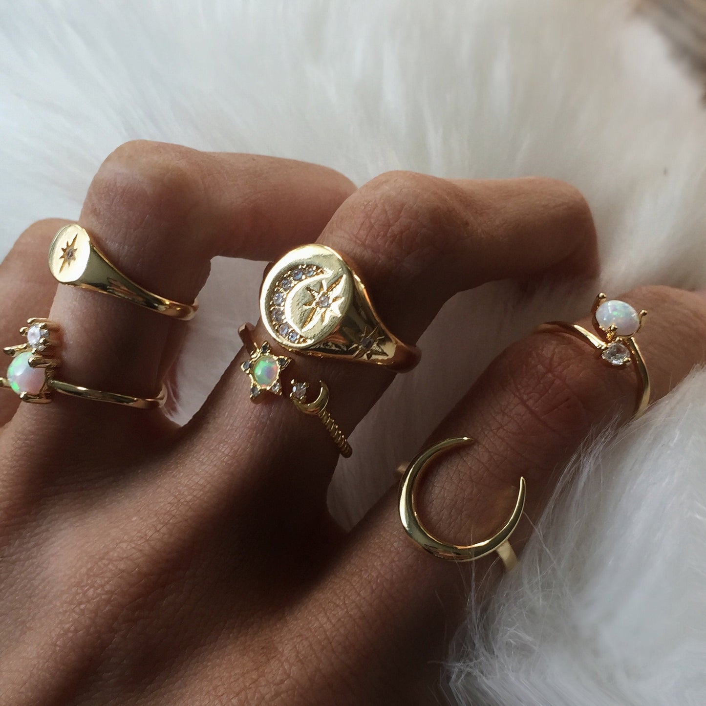 The Celestial Moon Ring