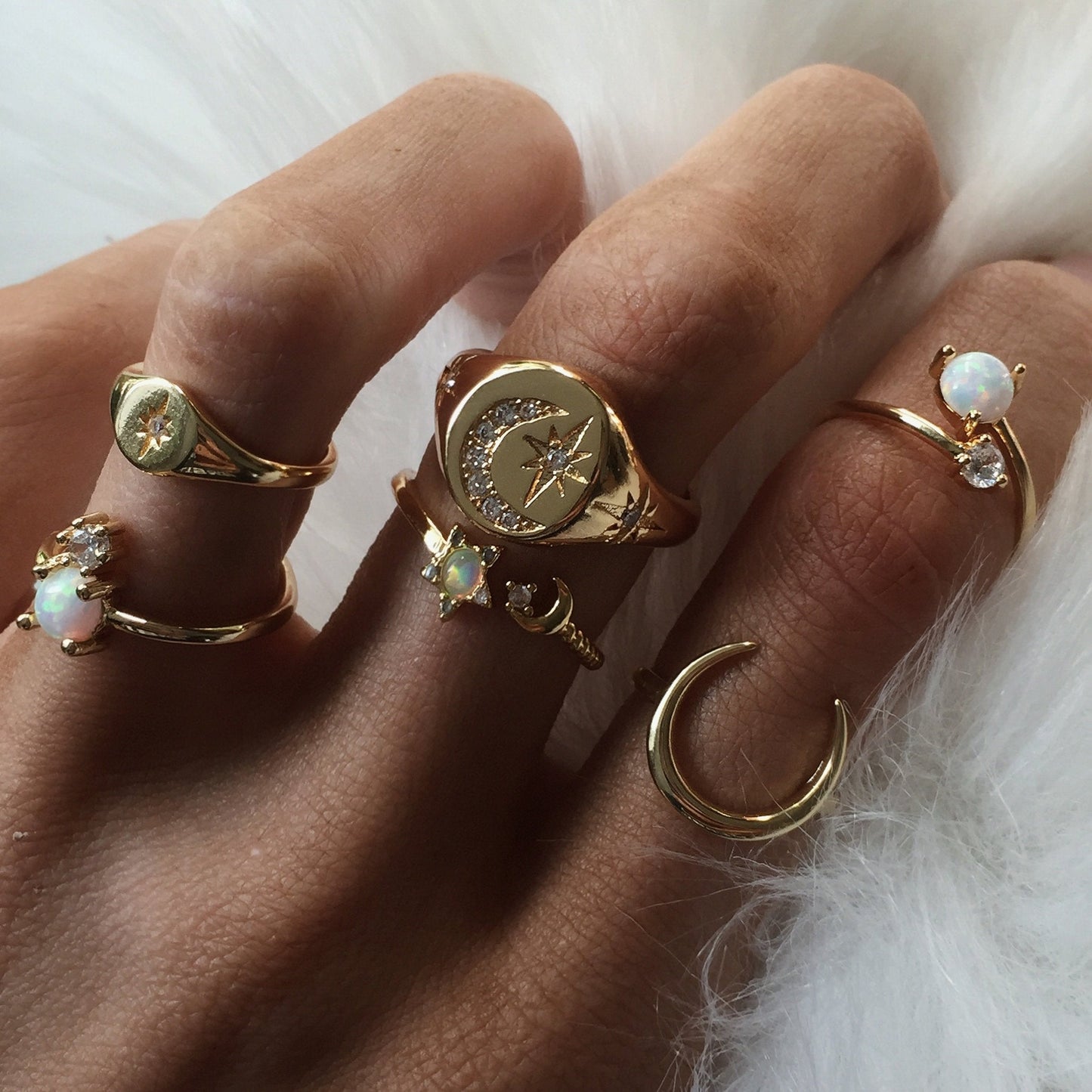 The Celestial Moon Ring