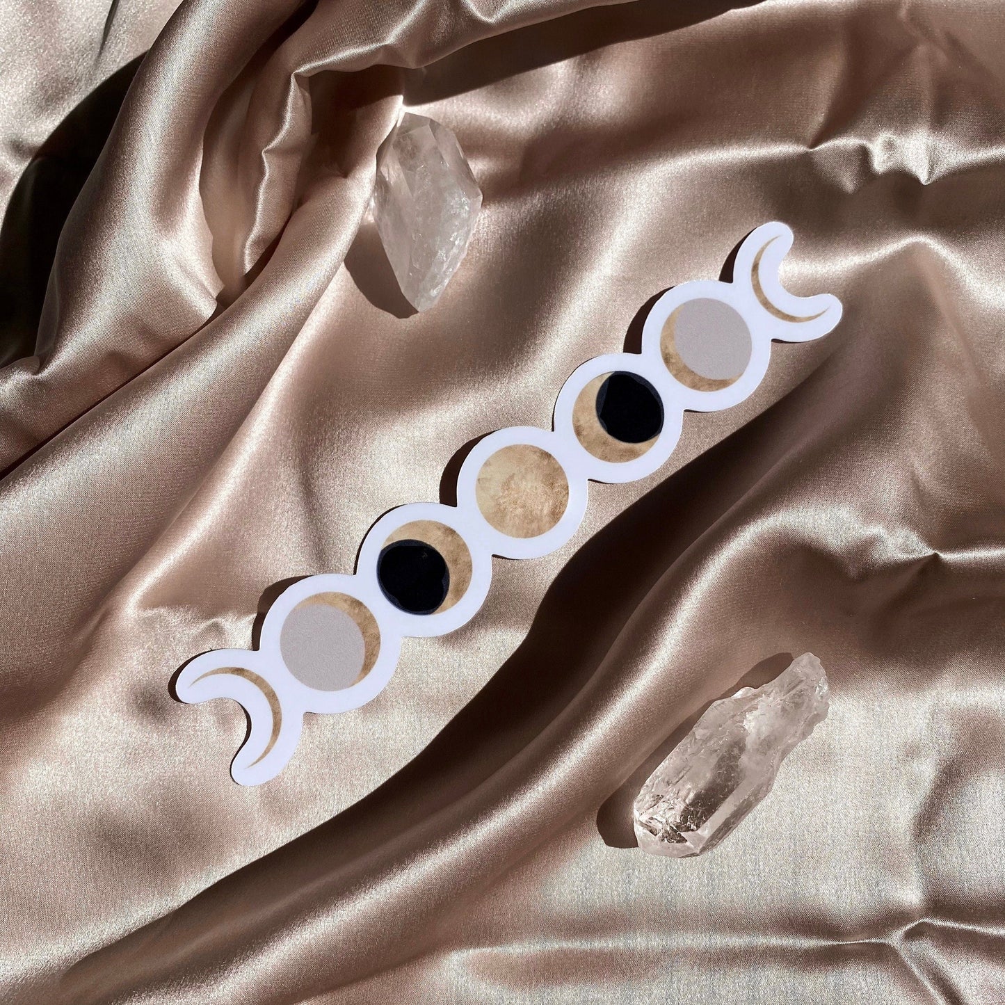 Moon Phases Vinyl Sticker