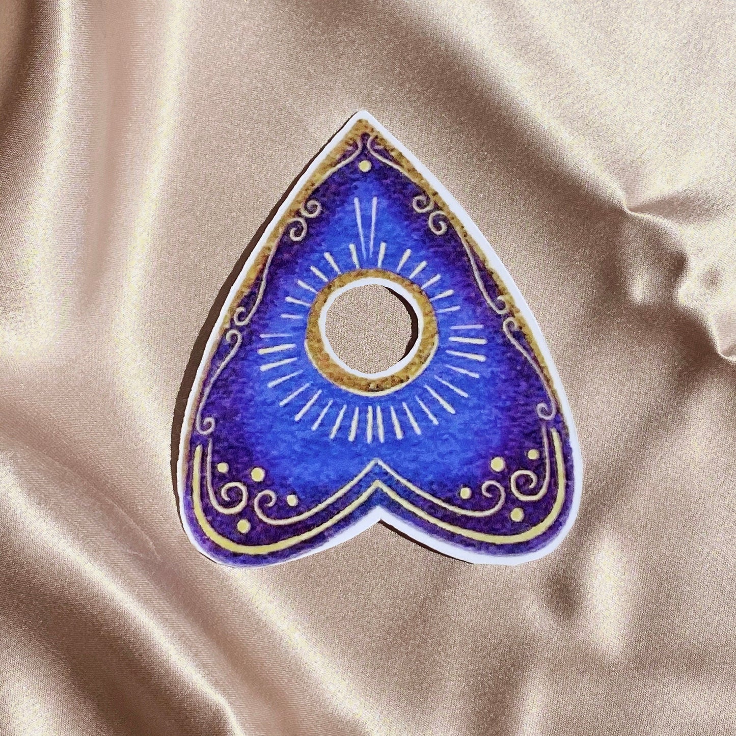 Ouija Planchette Vinyl Sticker