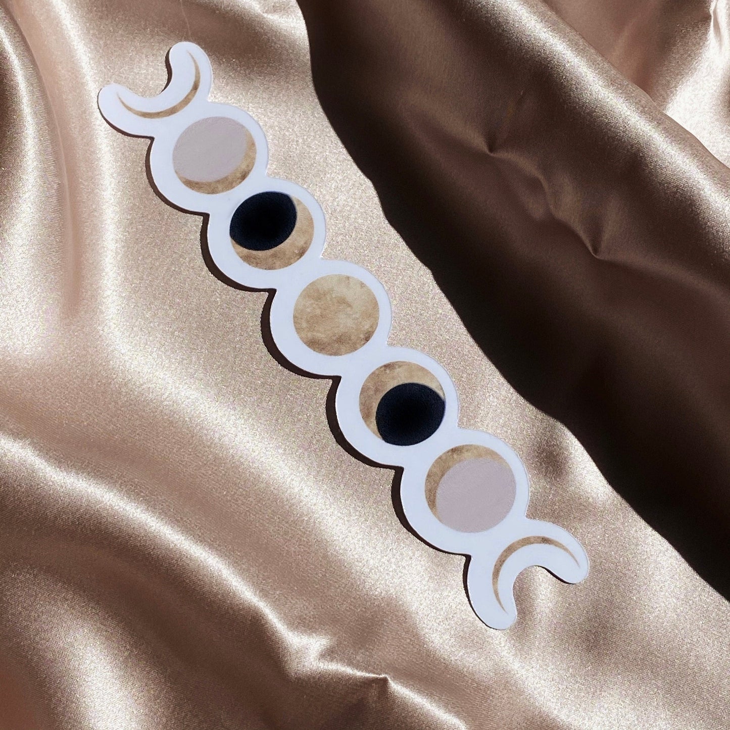 Moon Phases Vinyl Sticker