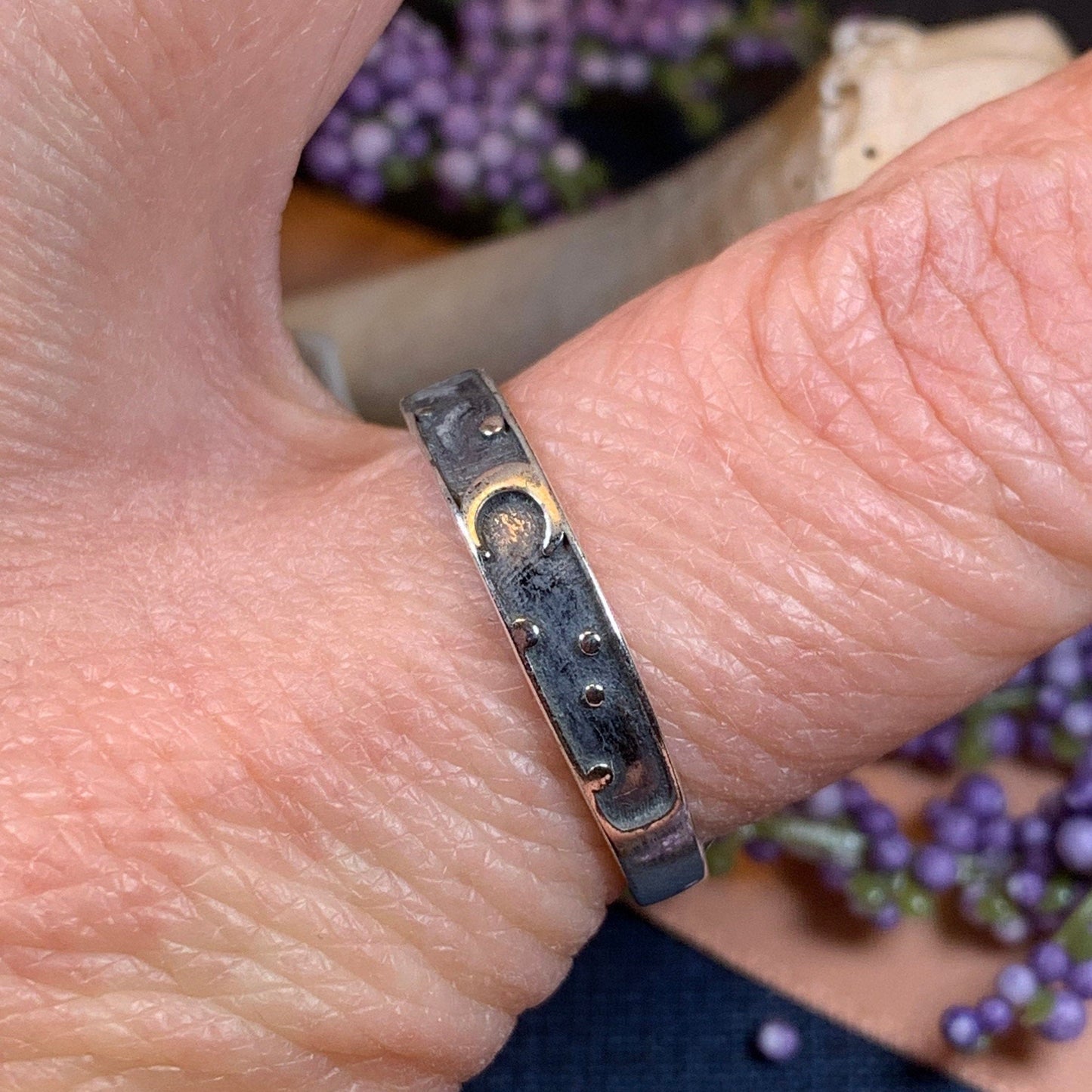 Minimalist Moon Ring