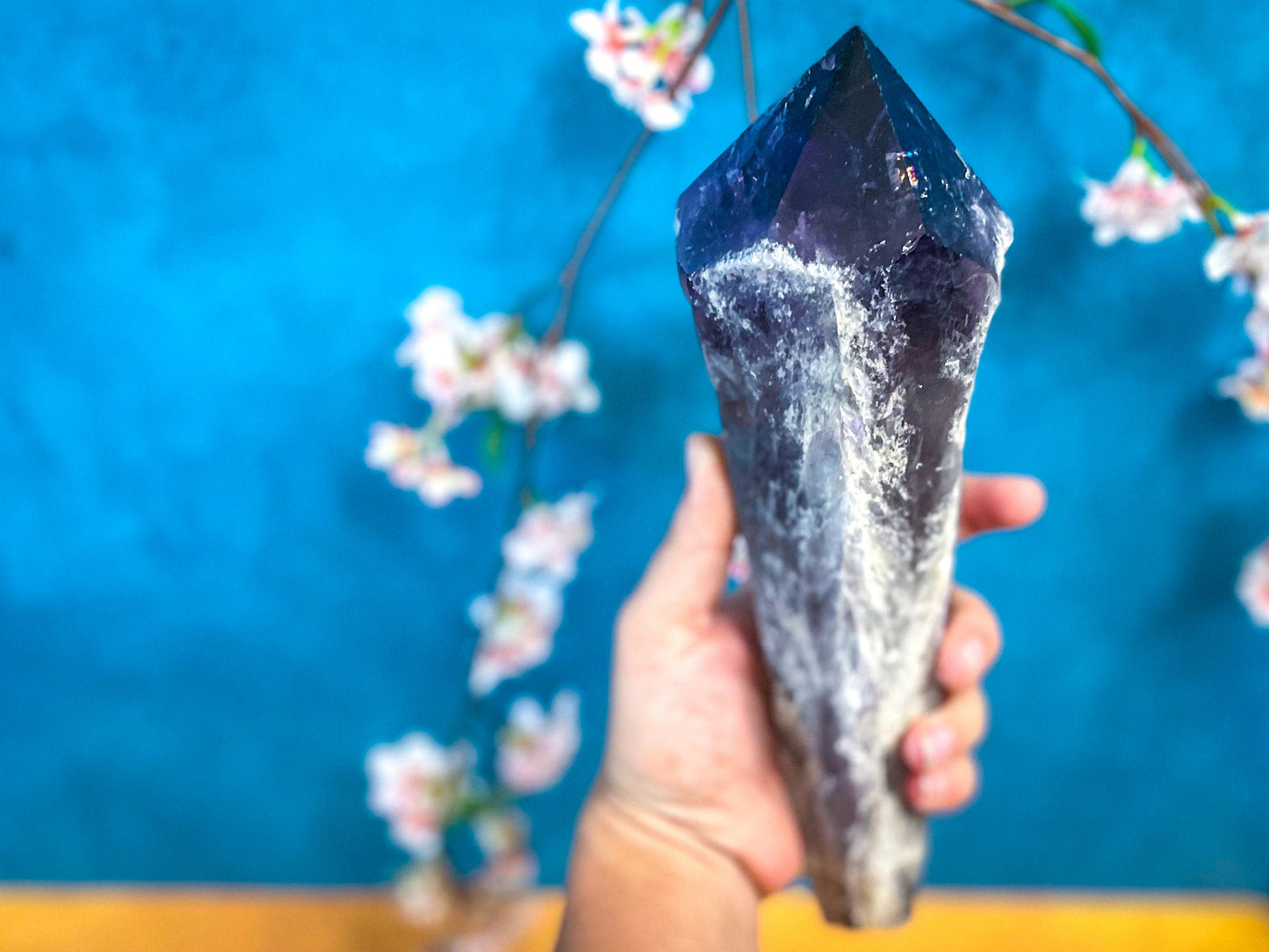 HUGE Amethyst Spears