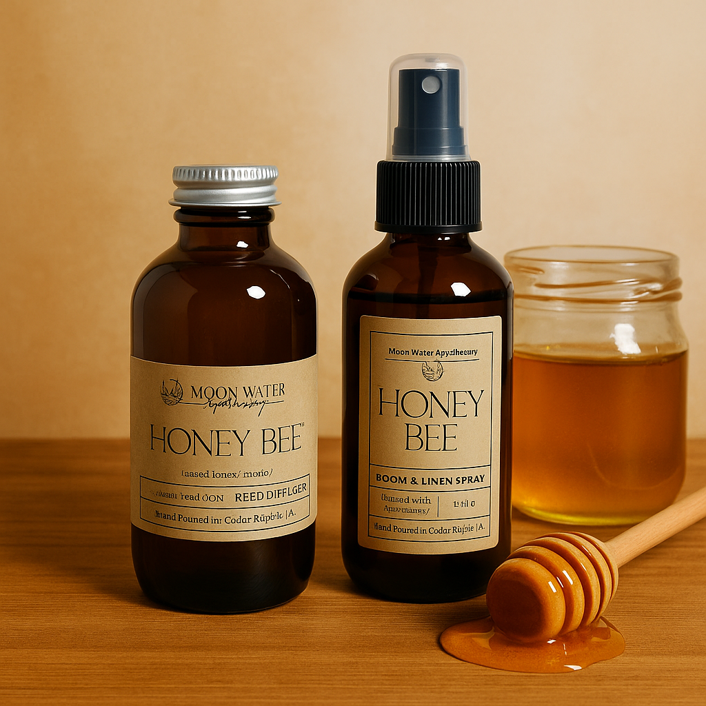 Honey Bee - ROOM & LINEN SPRAY, Sweet Golden Honey Home Fragrance
