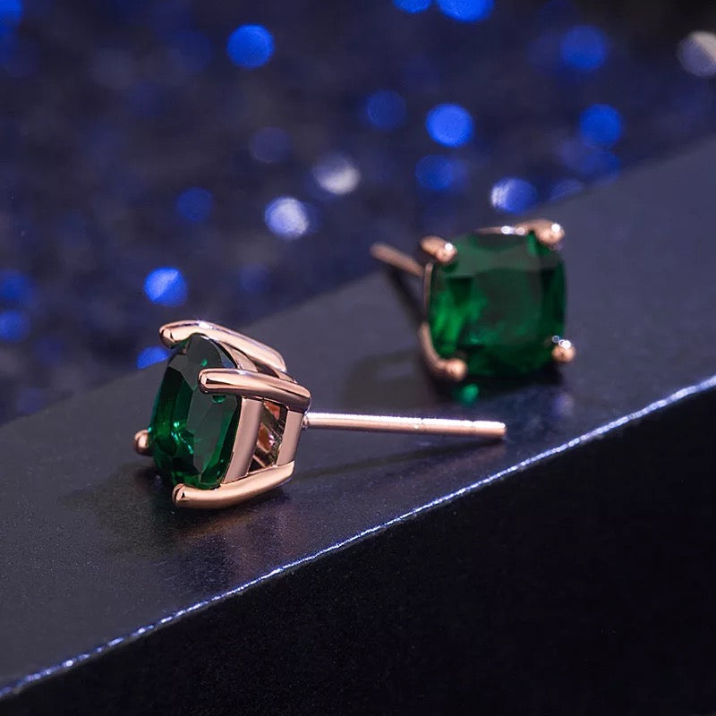 Healing crystal stud earrings | Raw crystals