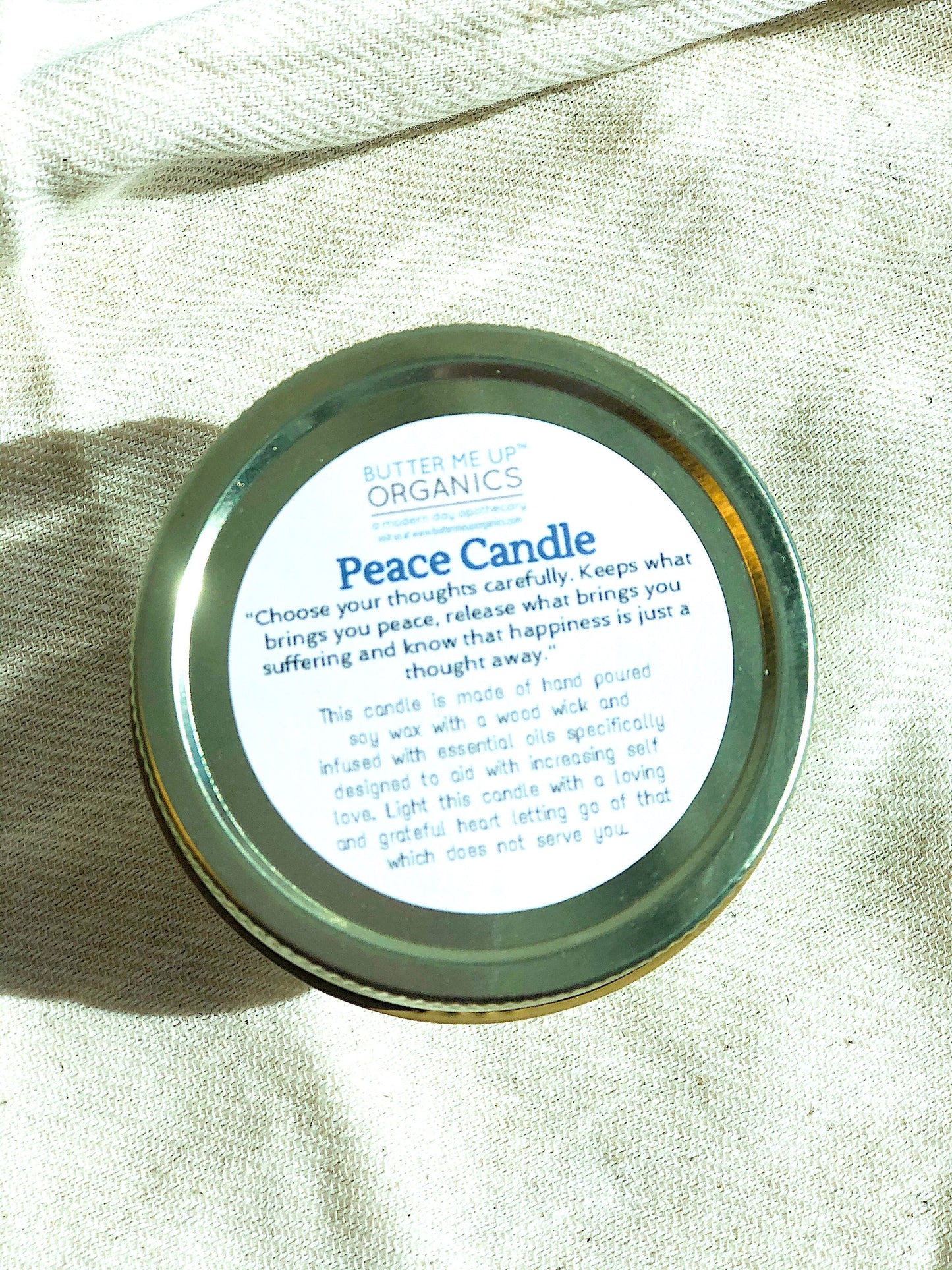 Peace Candle / Serenity Candle