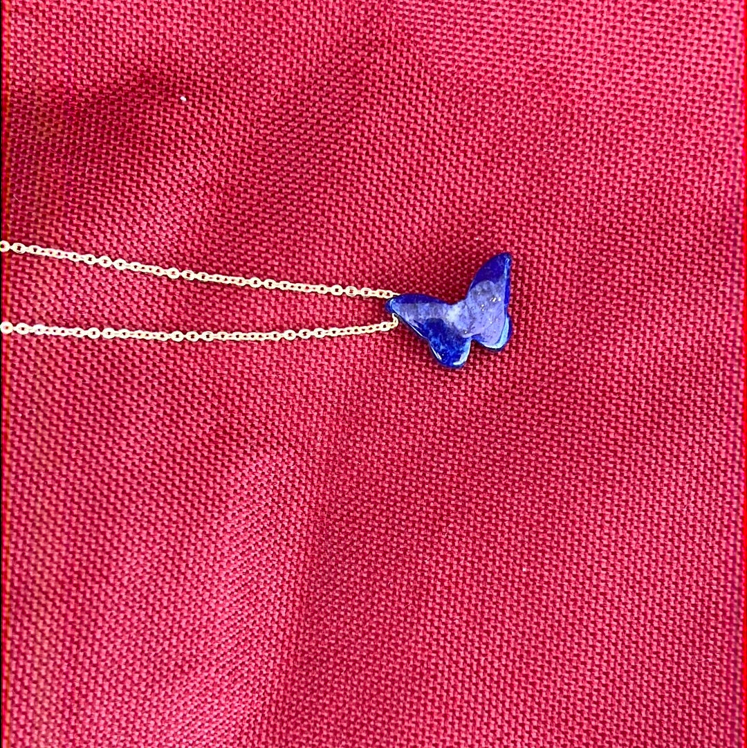 Butterfly Crystal necklace