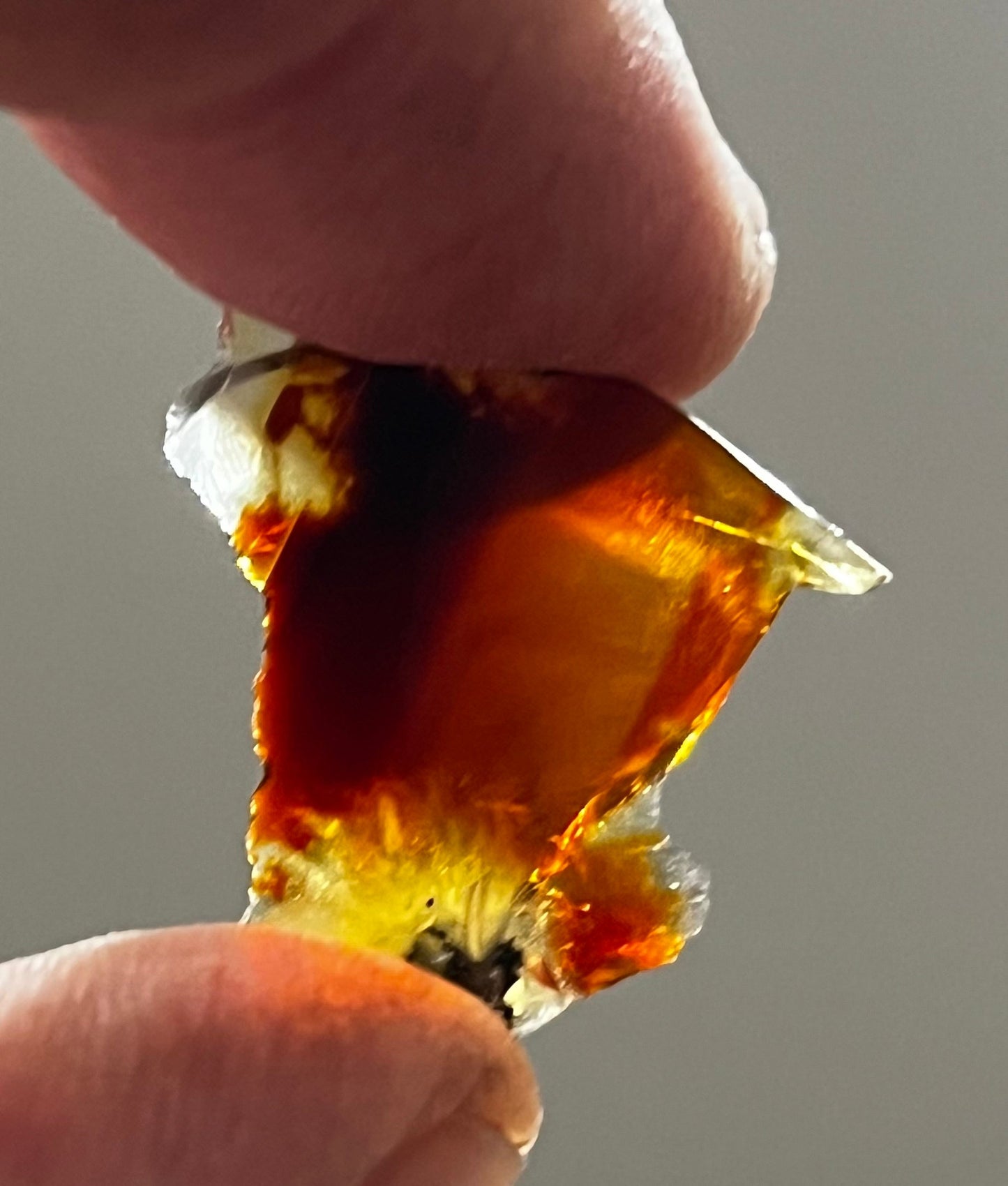 Oregon Fire Opal Rough - Stunning 3-40 Gram Natural Gemstone Pieces in Orange, Yellow, and Red