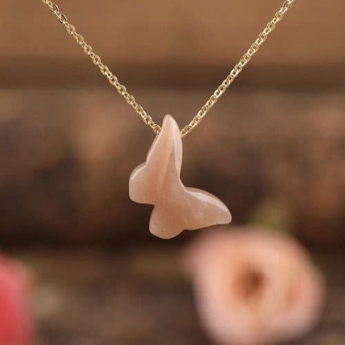 Butterfly Crystal necklace