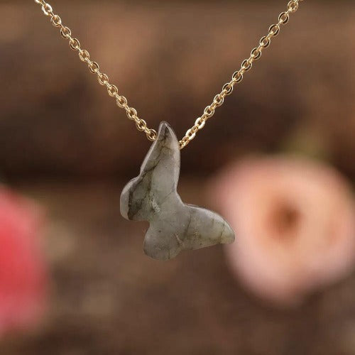 Butterfly Crystal necklace