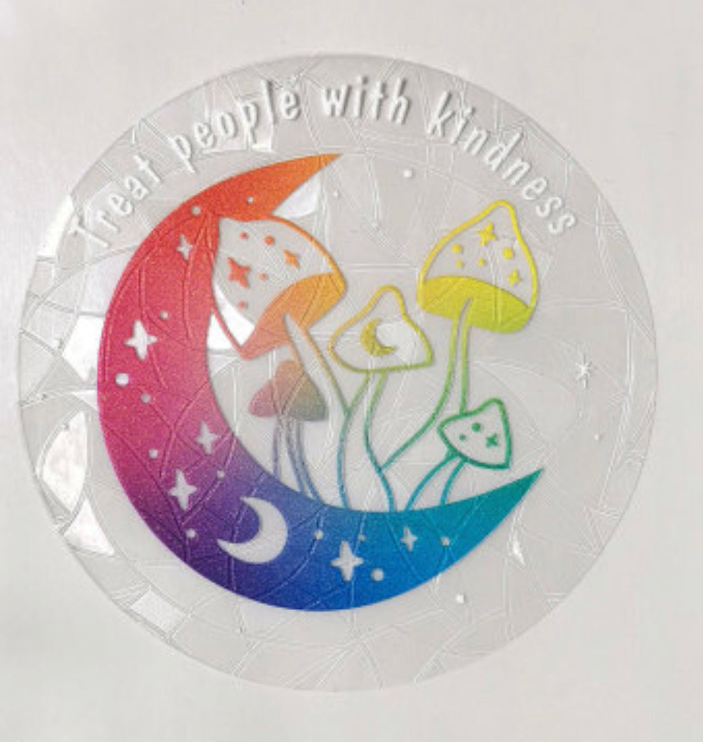 2 Mystery Sun Catcher Stickers