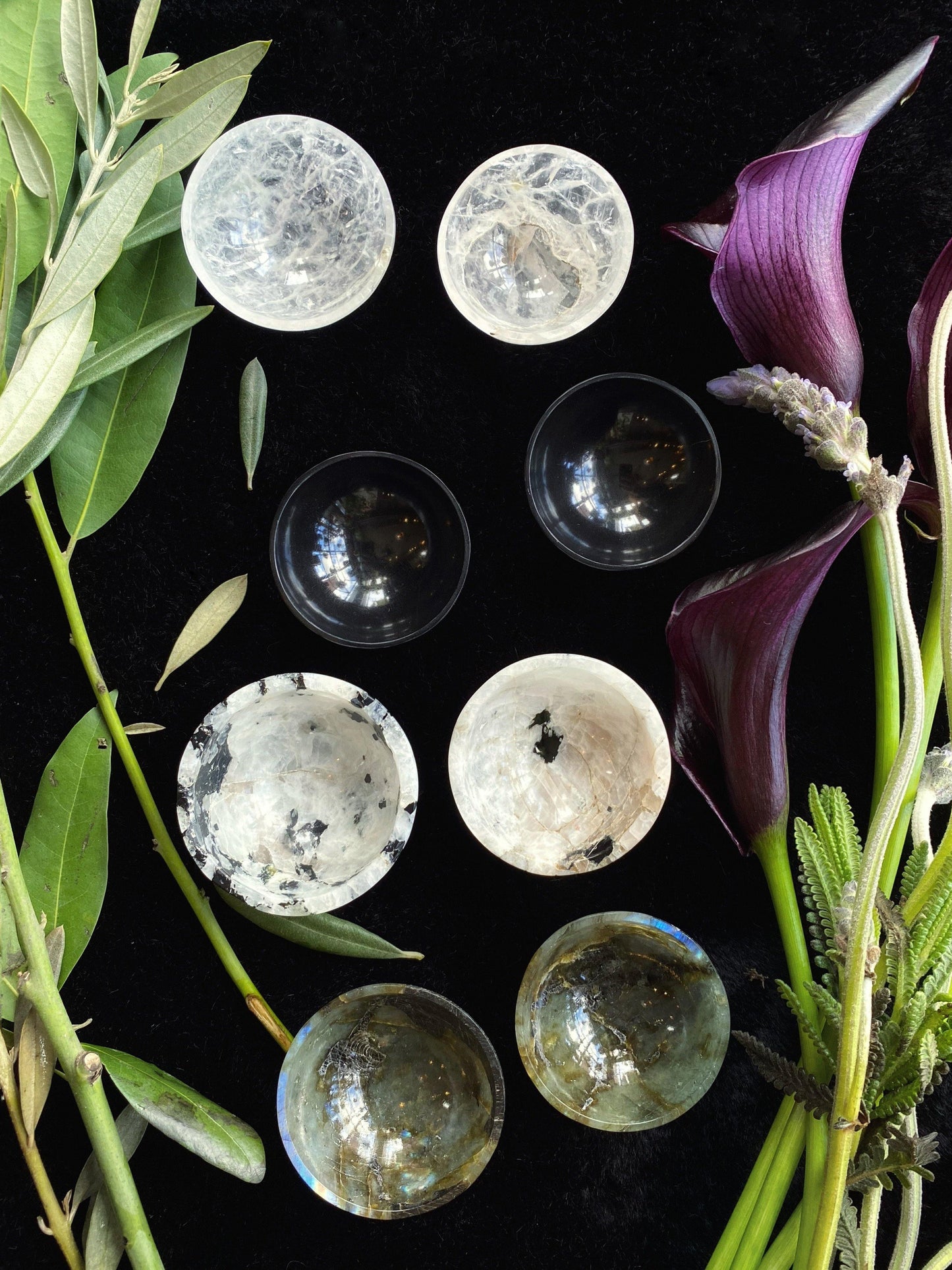 Crystal Bowls (Solid Crystal) - 2” or 3”