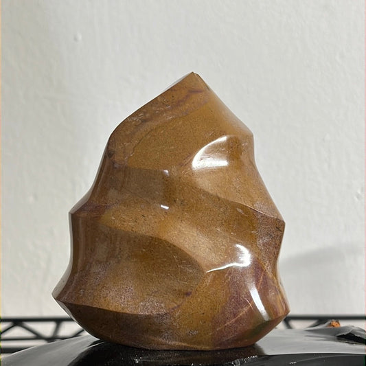 Mookaite Jasper Flame Freeform – 5" Polished Crystal (1 lb 9 oz)