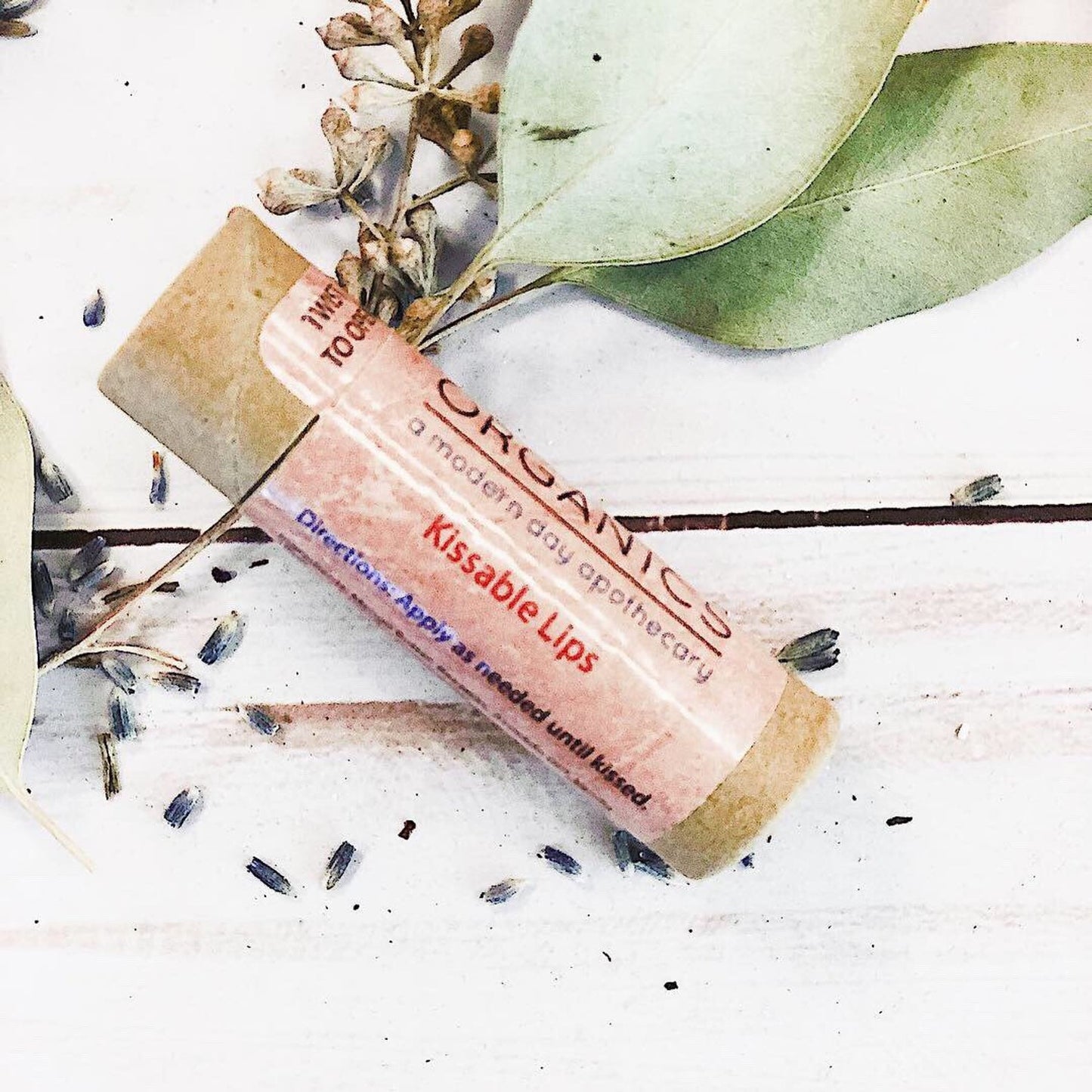 Organic Lip Balm / PAPERBOARD Tube