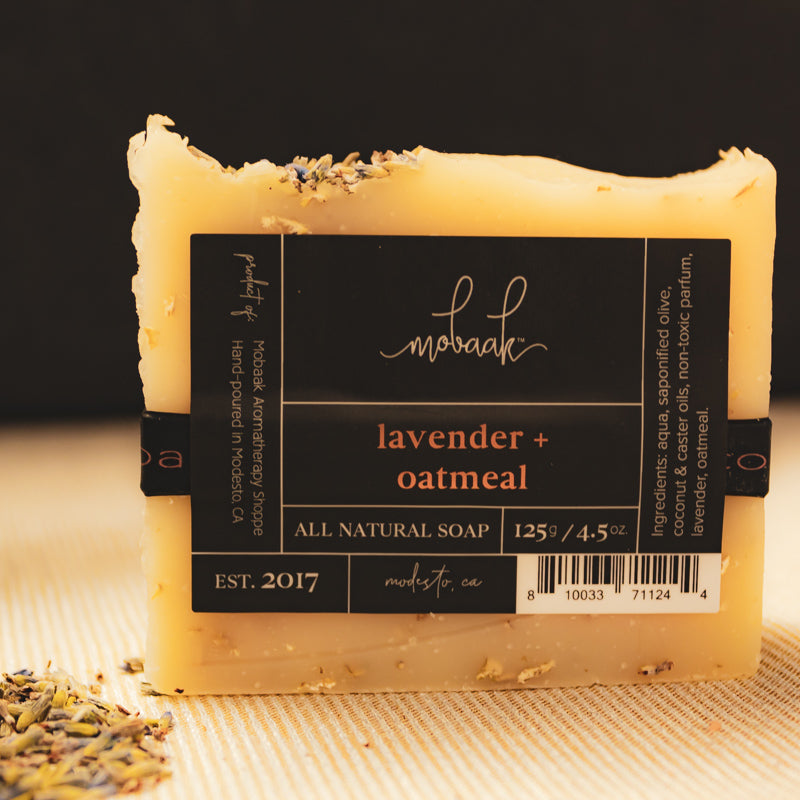 Lavender + Oatmeal All Natural Soap