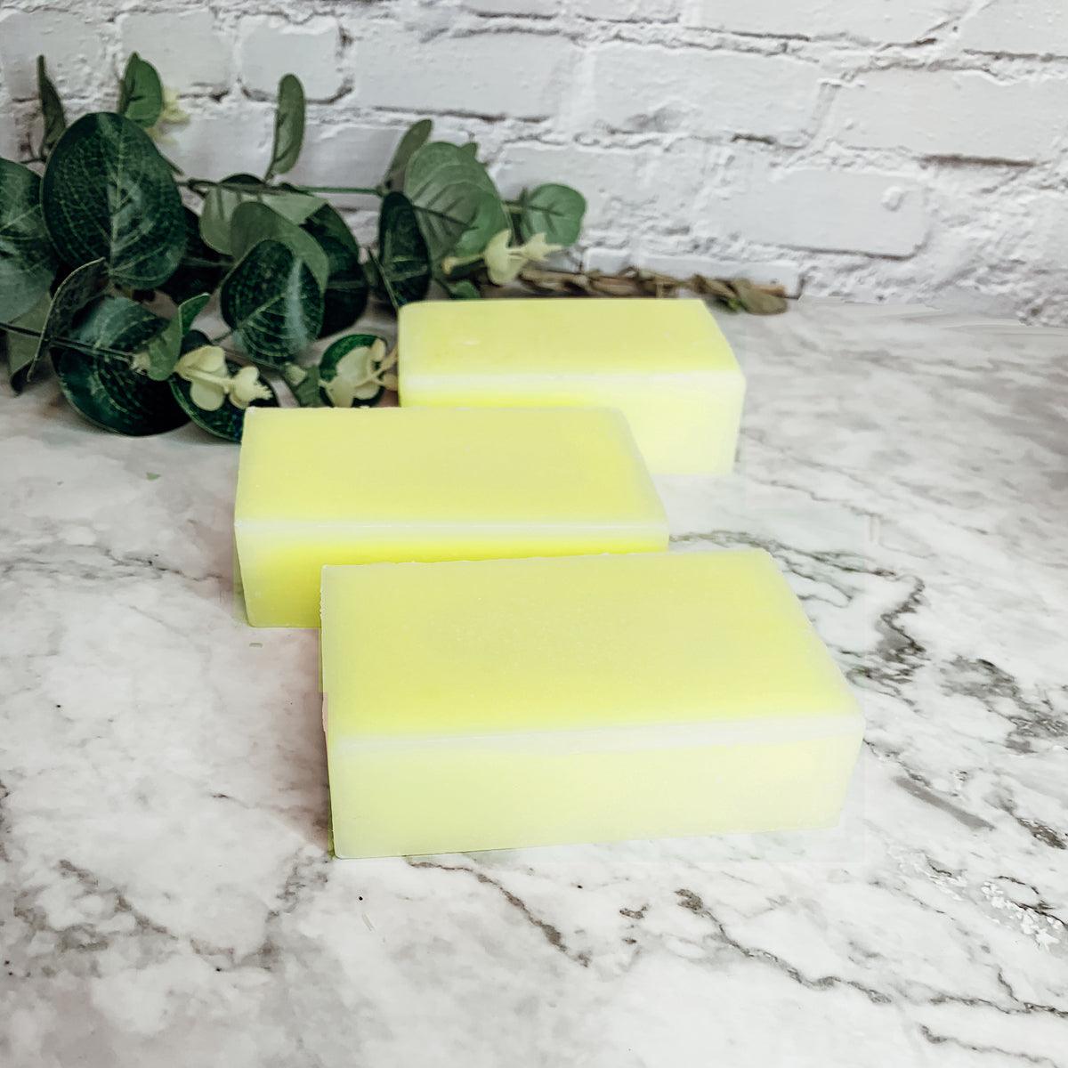 Lemon Zest - handmade exfoliating soap