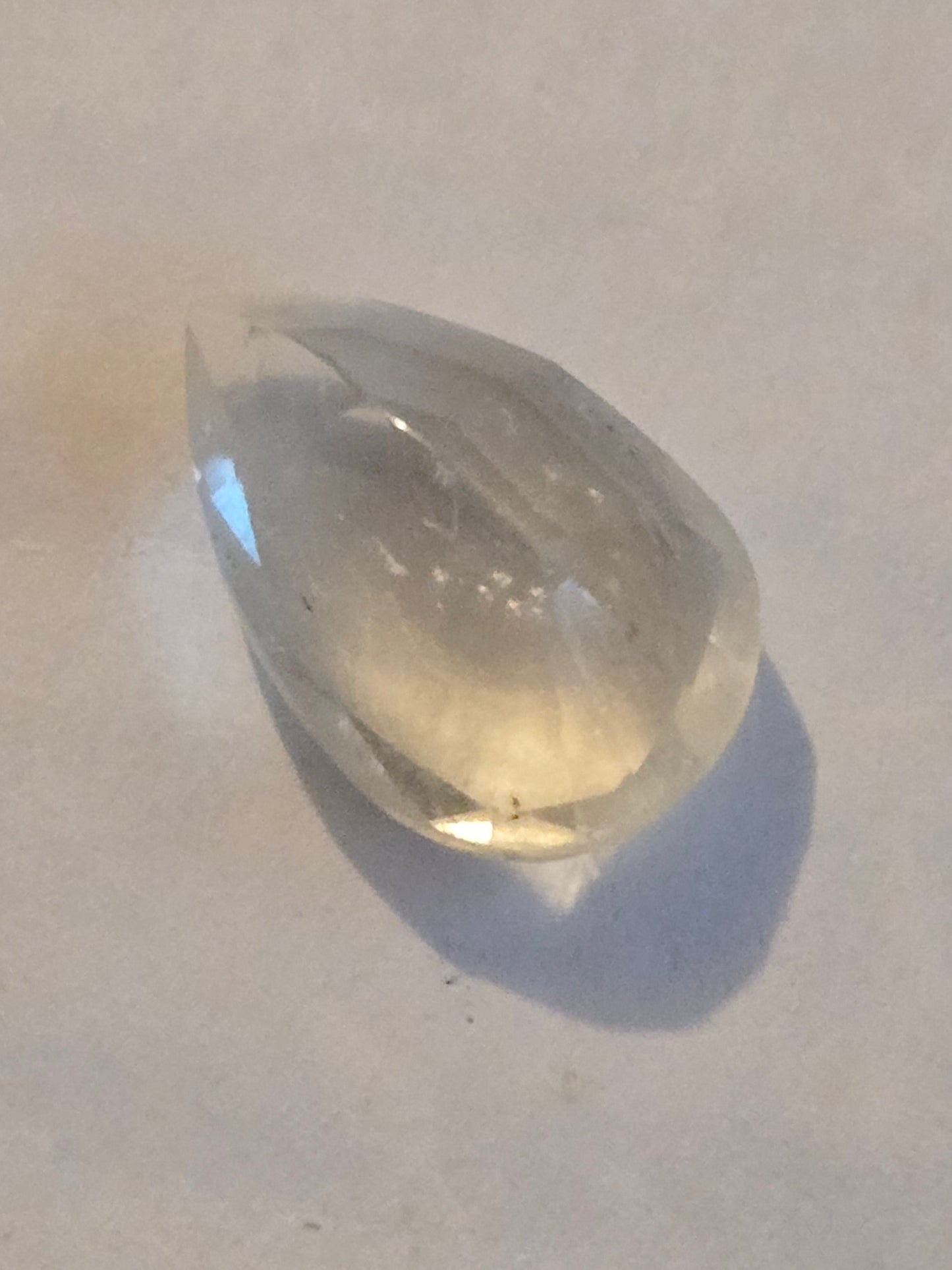 Libyan Desert Glass facet