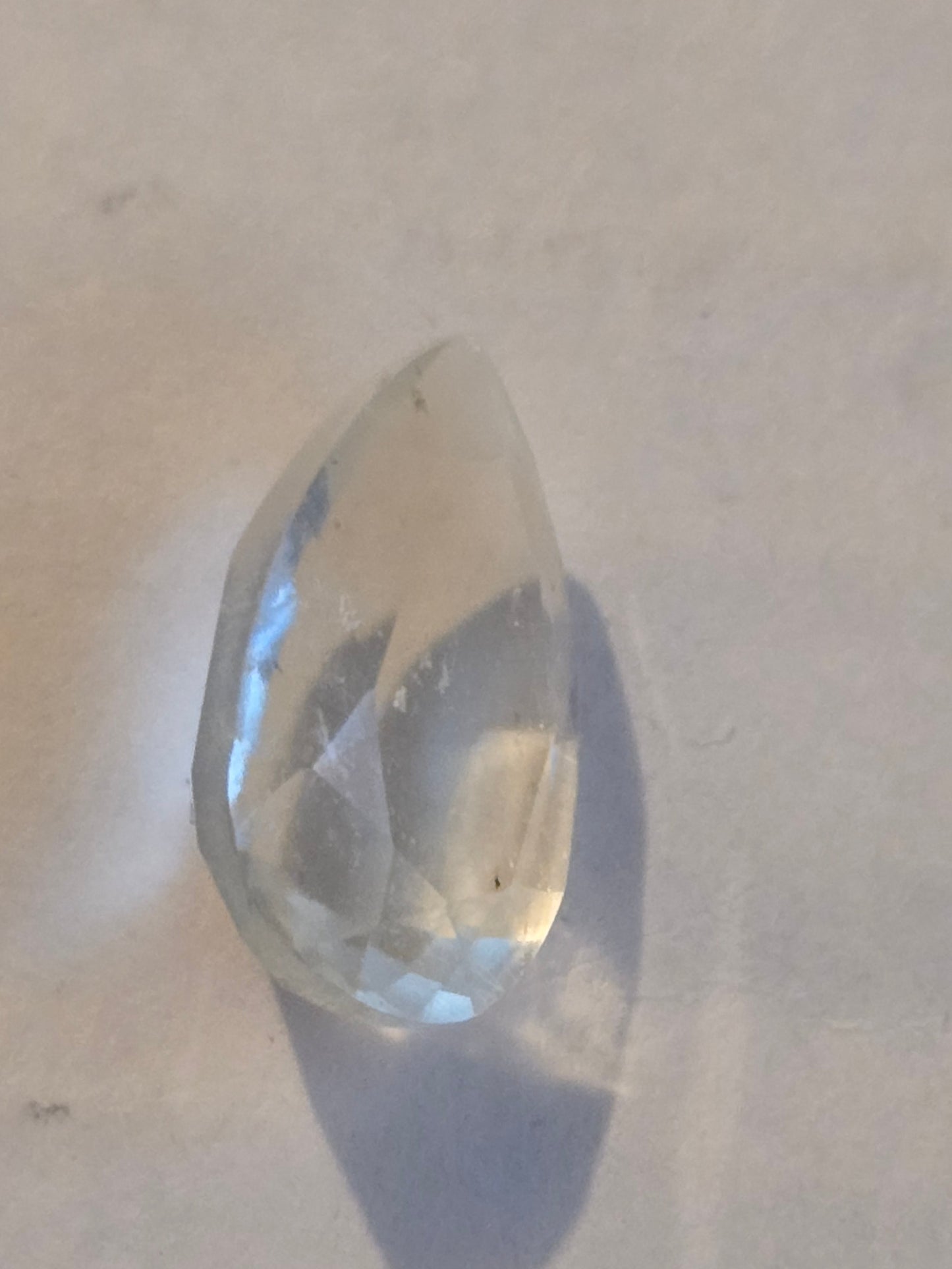 Libyan Desert Glass facet