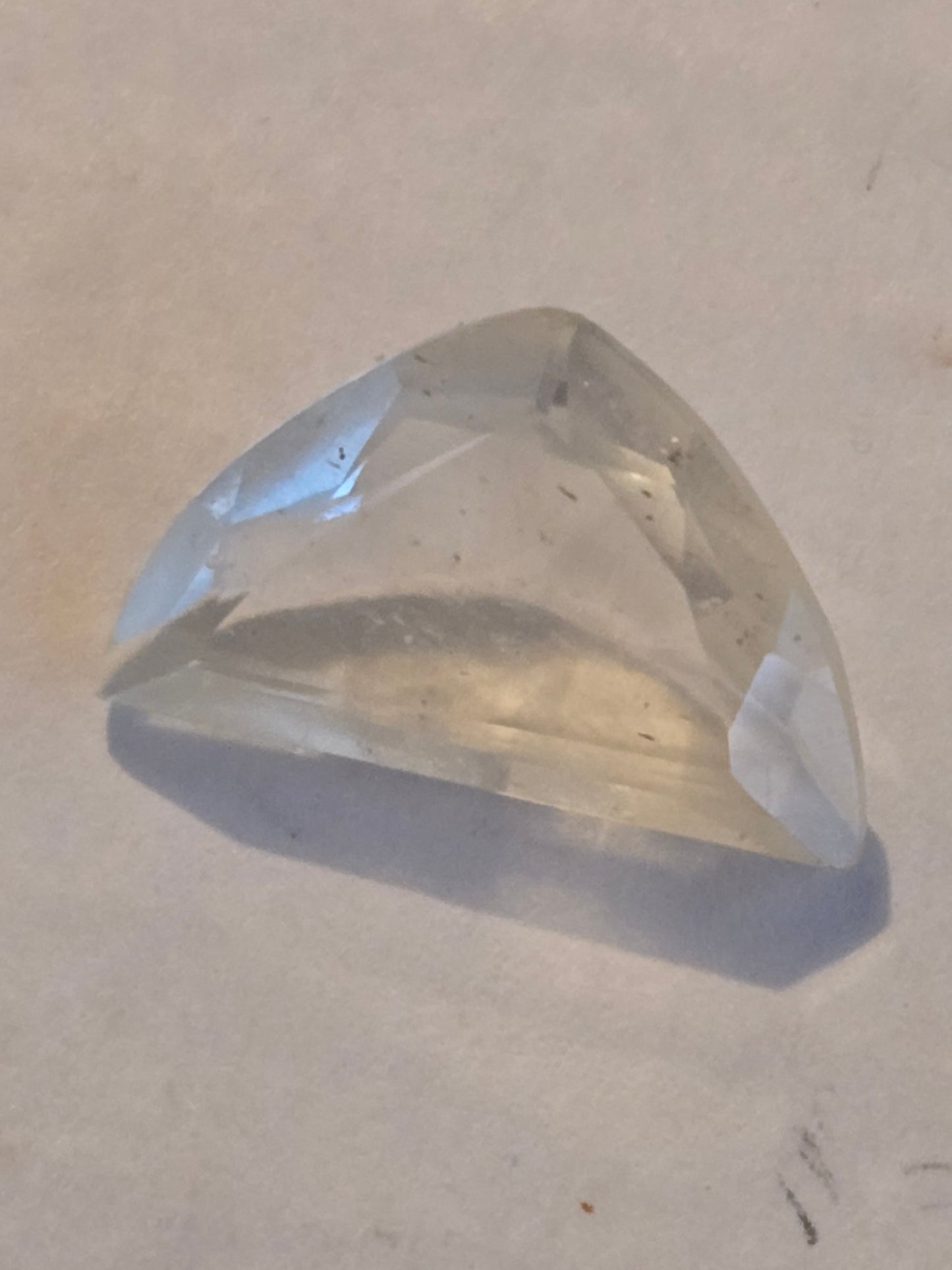 Libyan Desert Glass facet