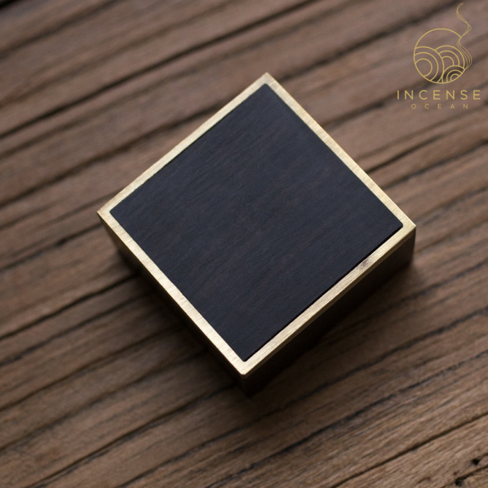 Minimalist Black Incense Holder