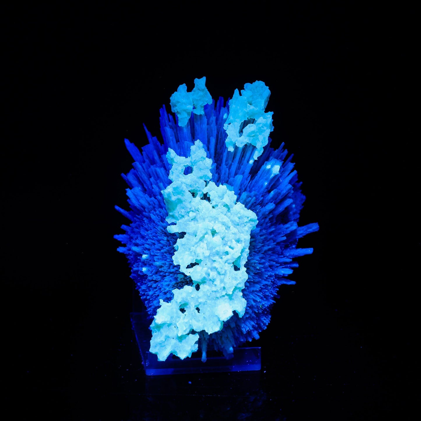 New Find Calcite Layer on Mordenite Natural Mineral Specimen # B 6787