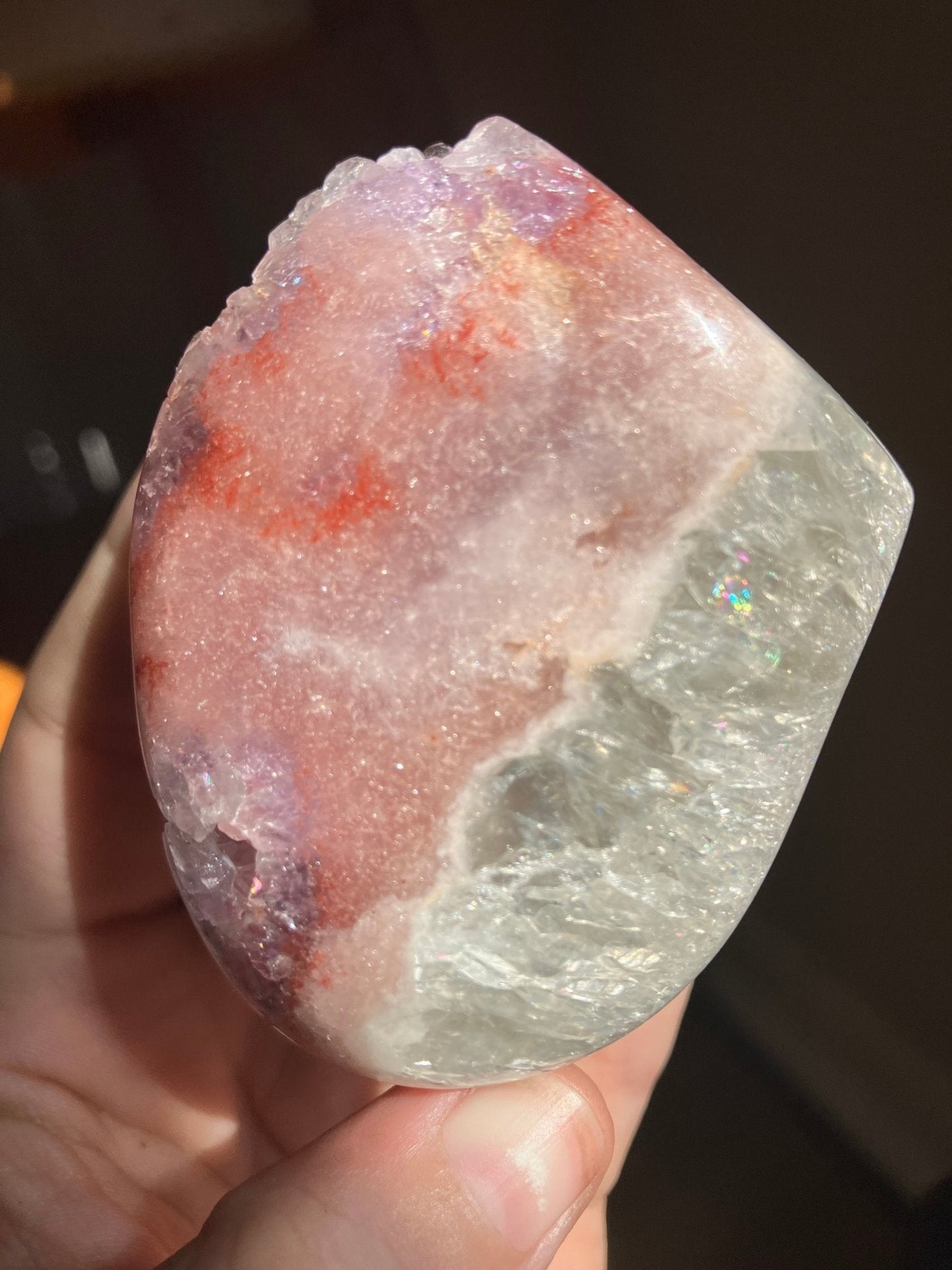 Pink Amethyst Freeform