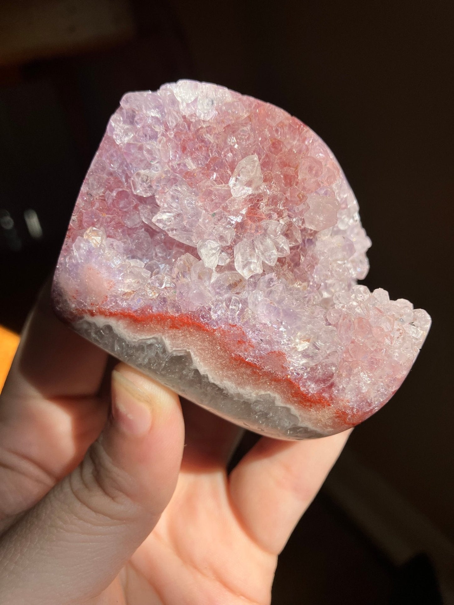 Pink Amethyst Freeform