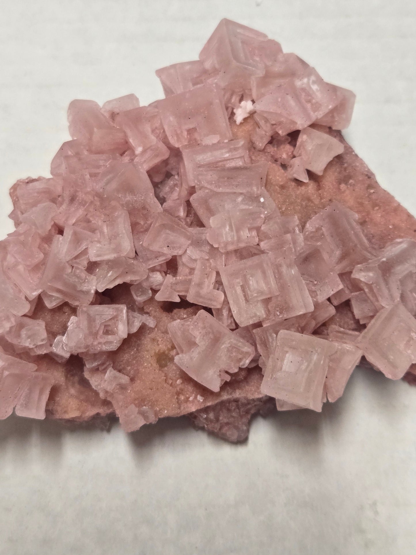 Pink Halite – Natural Crystal Specimen from California