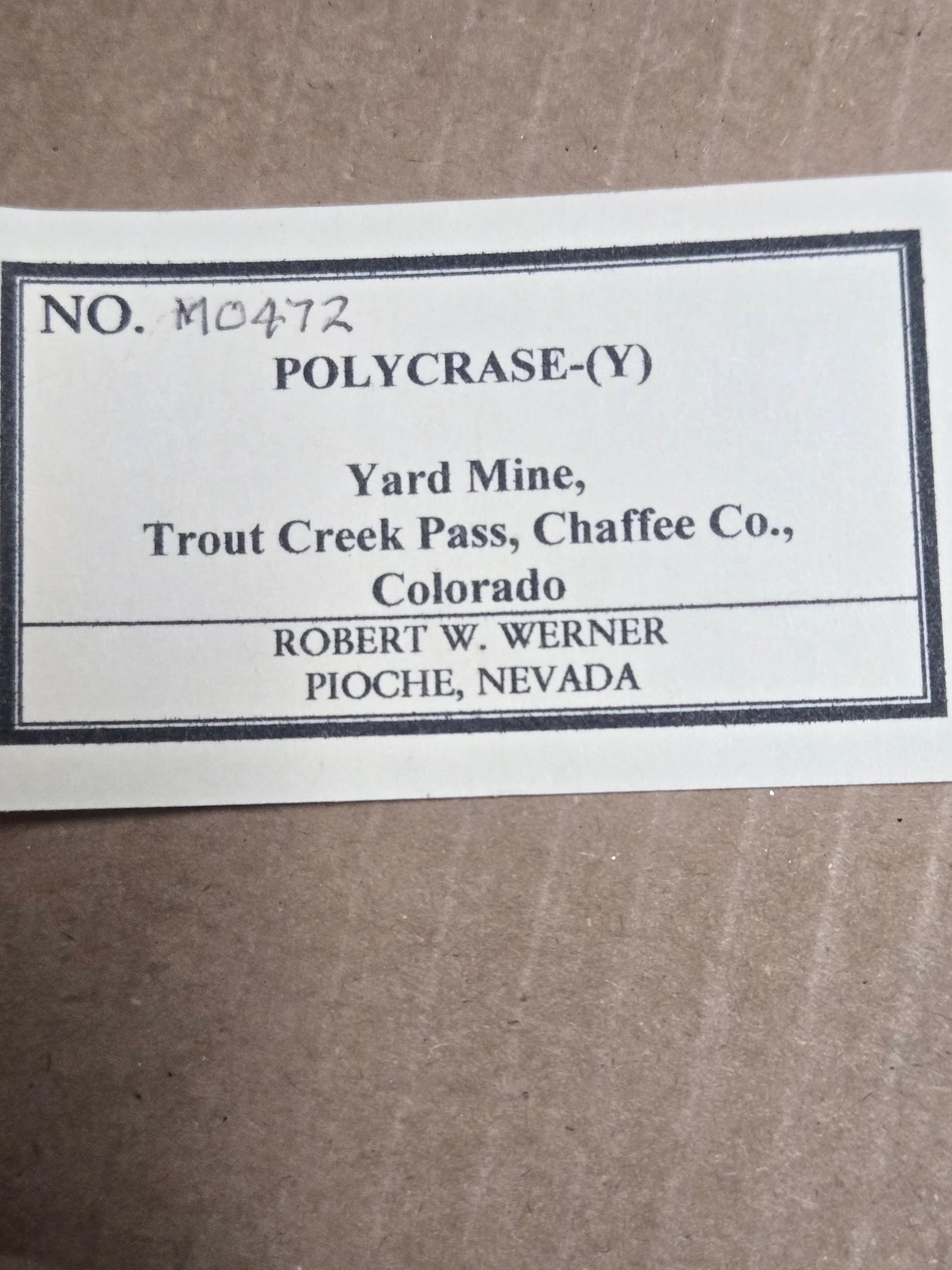 Polycrase Y