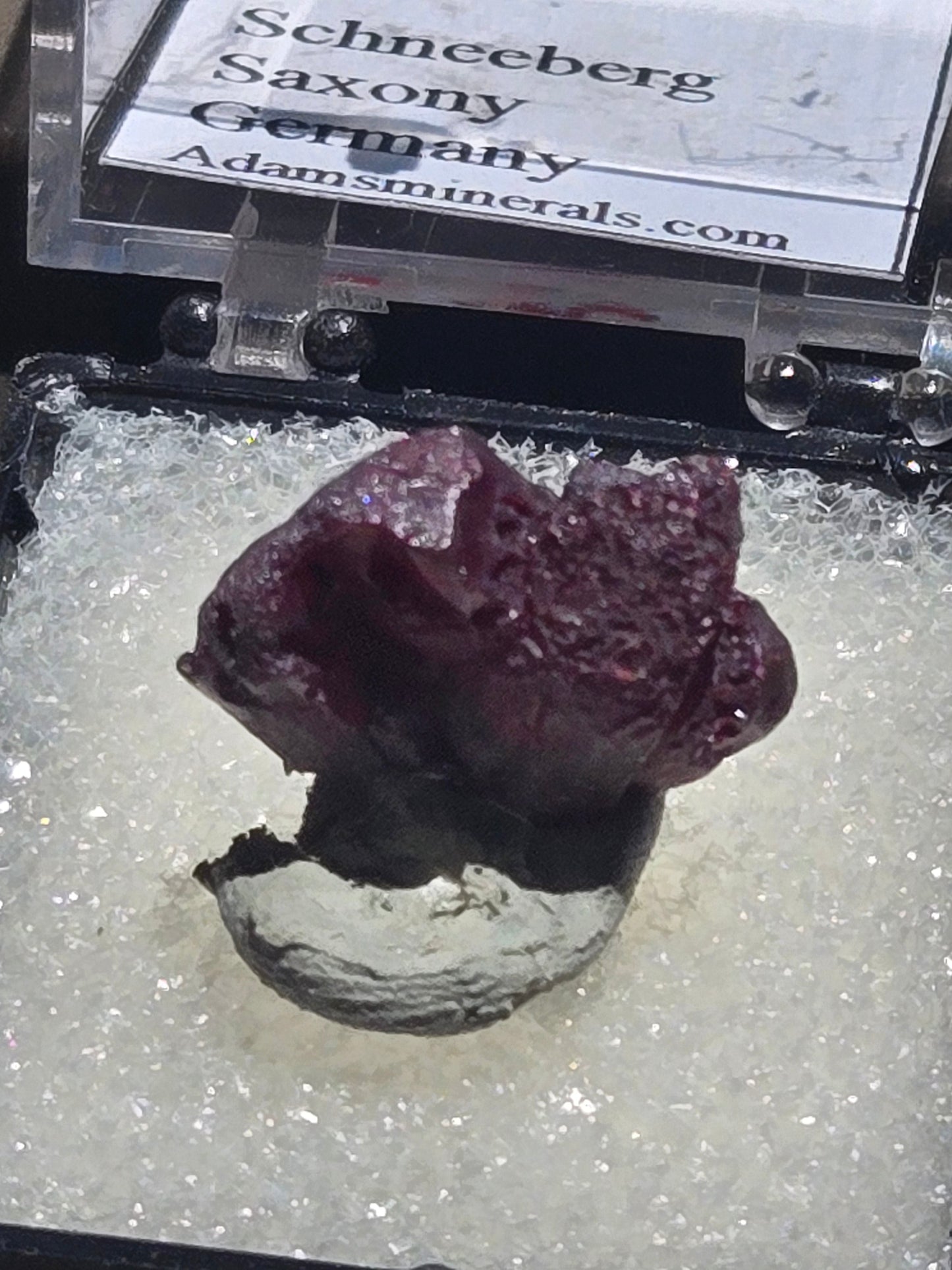 Proustite crystal