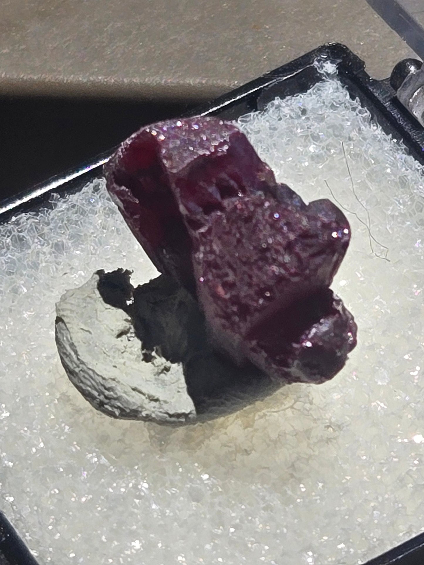 Proustite crystal