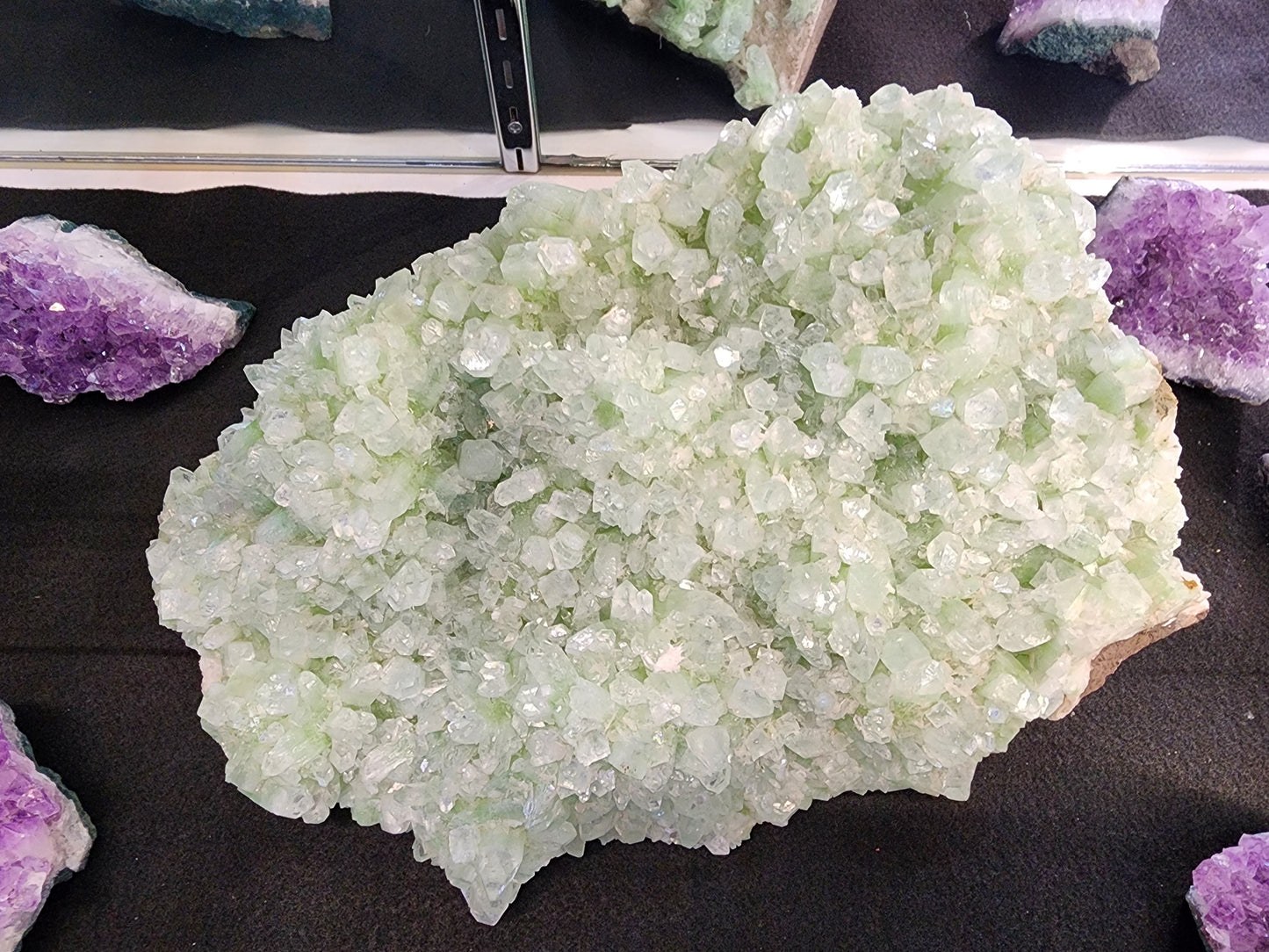 Sea Green Apophyllite Cluster 14kg