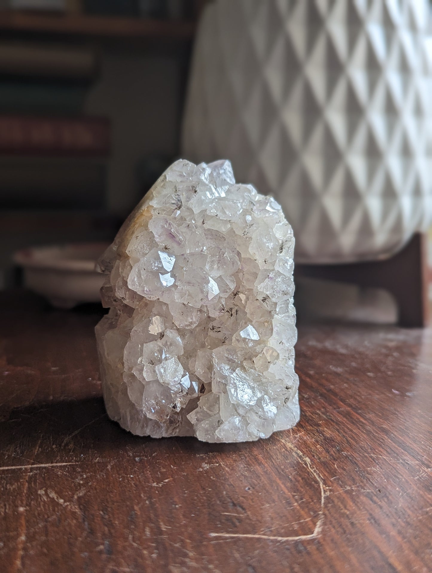 Crystal Egg Druzy Pocket Polished