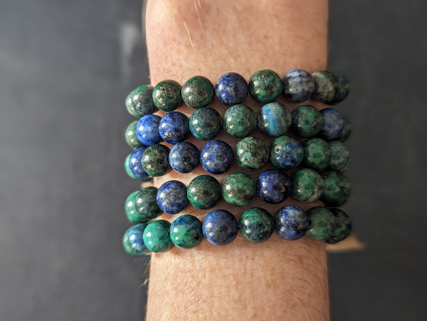 Azurite Bracelets (Various Sizes Available)