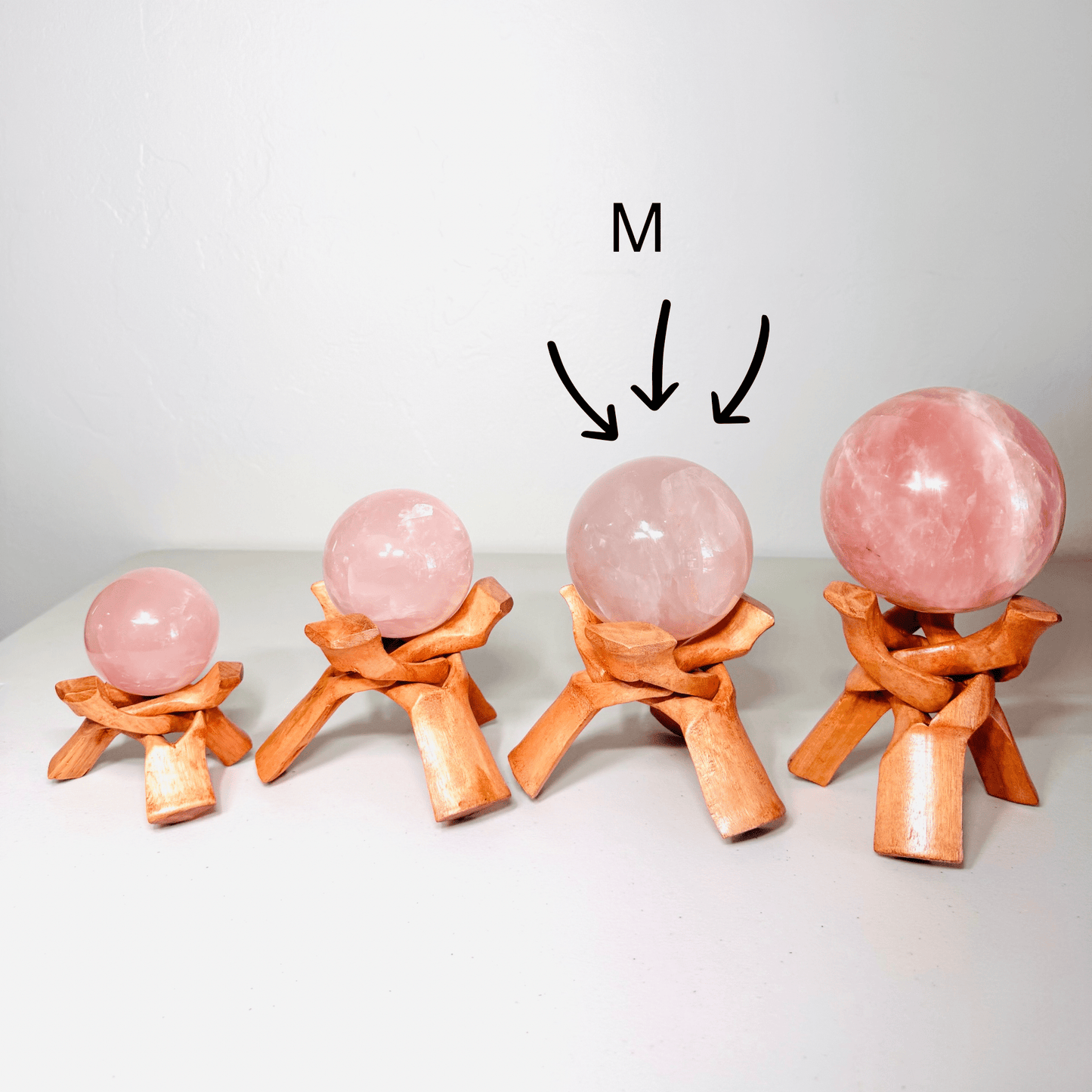 Rose Quartz Sphere - 2+ lbs!