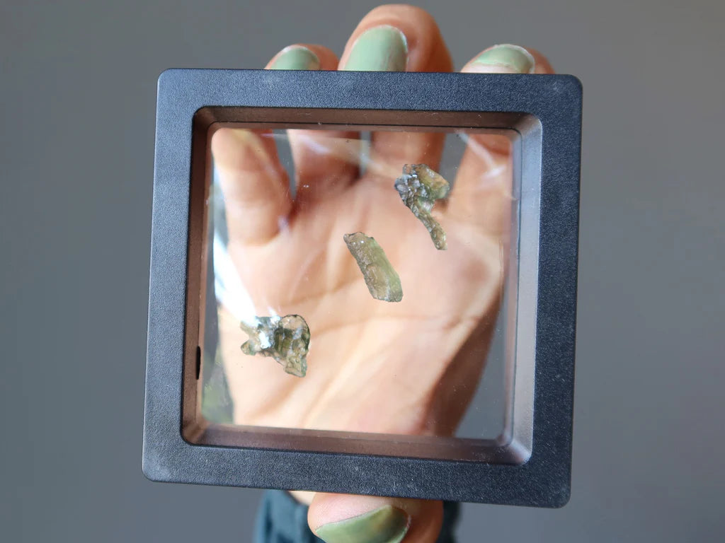 Geniune Moldavite Pieces