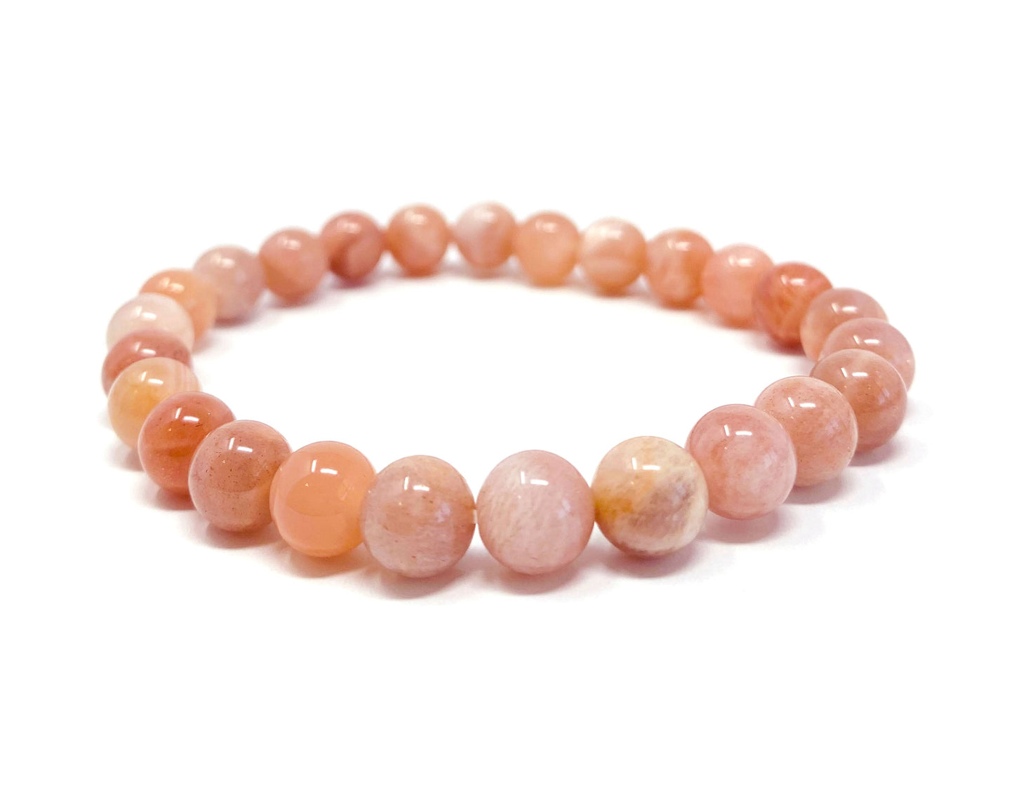 Sunstone Beaded Crystal Bracelet