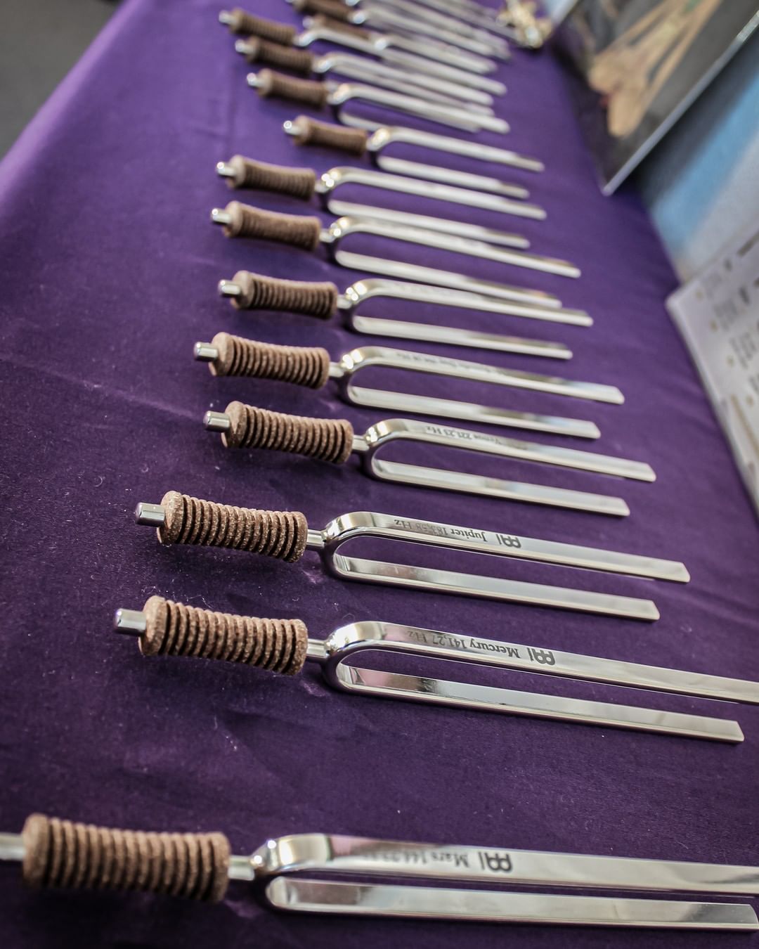 16 Vibrational Harmony Tuning Fork Set – Complete Frequency Healing Kit
