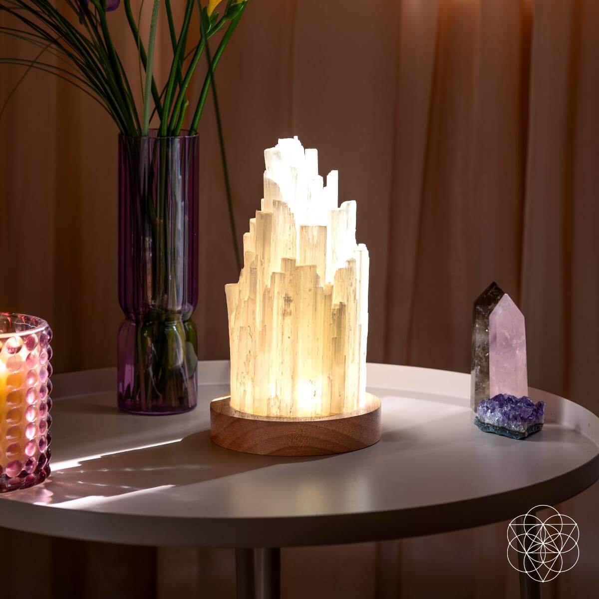Selenite Lamp - 3 Pounds of Healing Power!! - Ethically Sourced