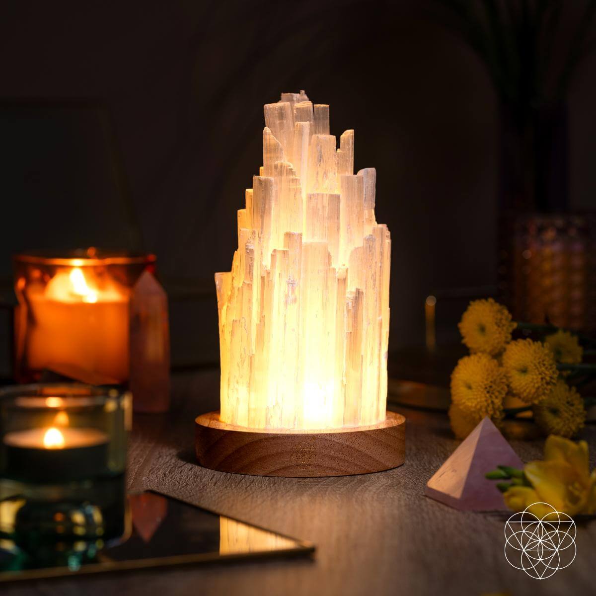 Selenite Lamp - 3 Pounds of Healing Power!! - Ethically Sourced